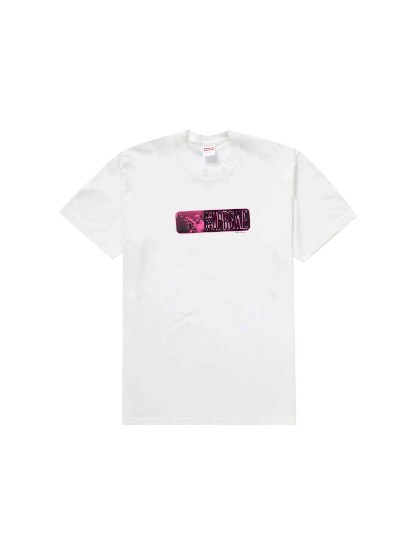 Мужская футболка с принтом Tee Supreme — изображение 1 из 1, белый