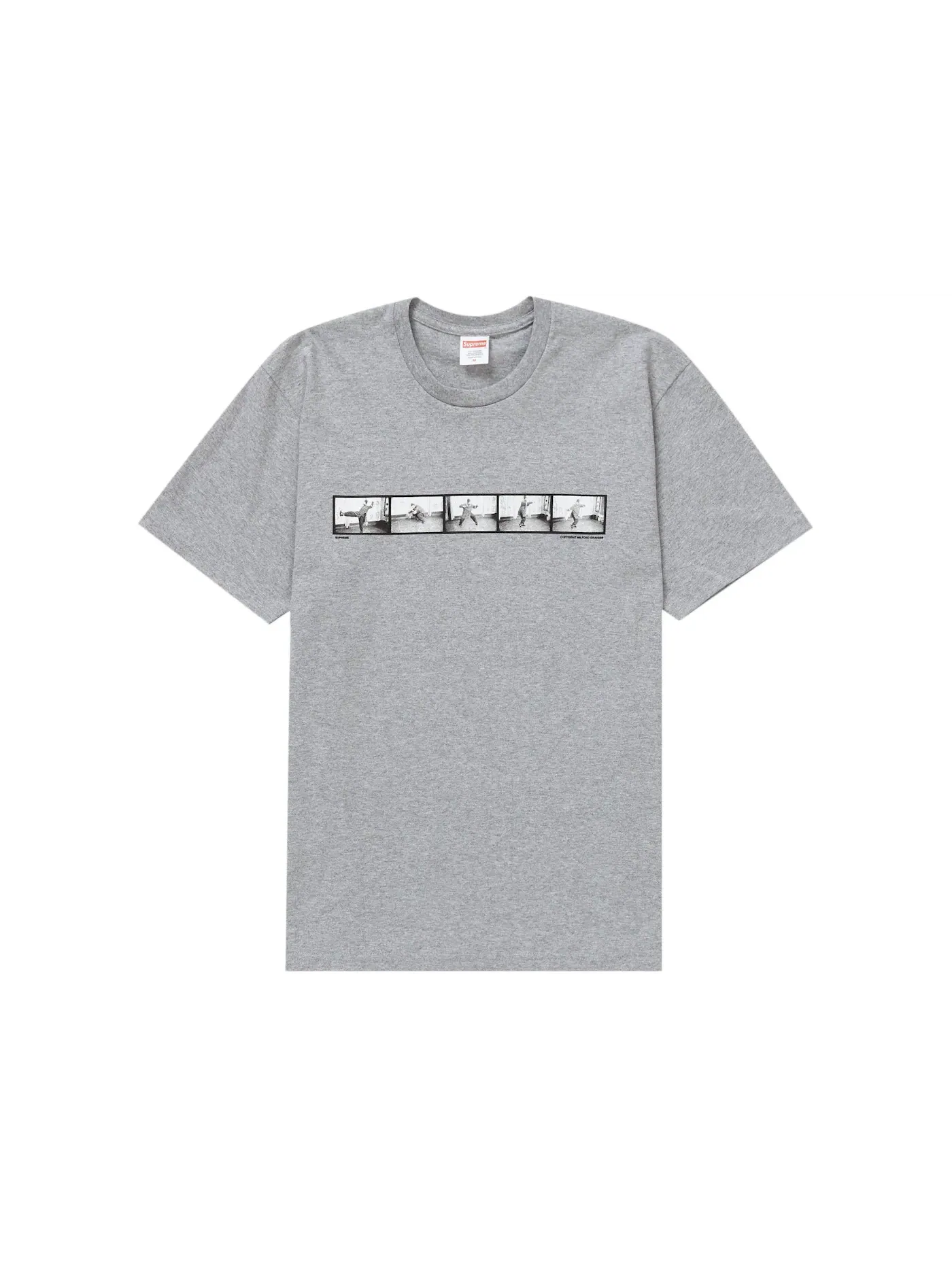 Мужская футболка Supreme Tee — изображение 1 из 2, серый