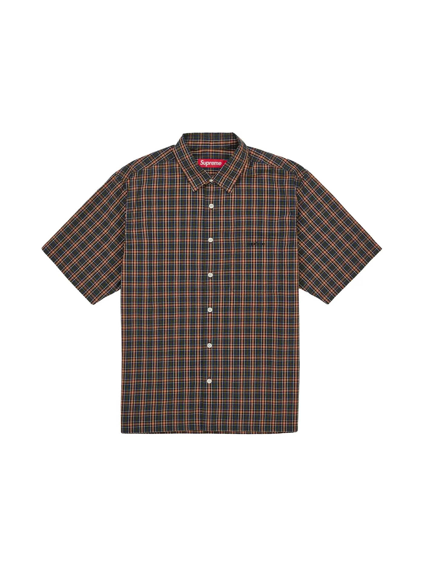 Мужская рубашка с коротким рукавом Shirt Supreme — изображение 1 из 1, черный