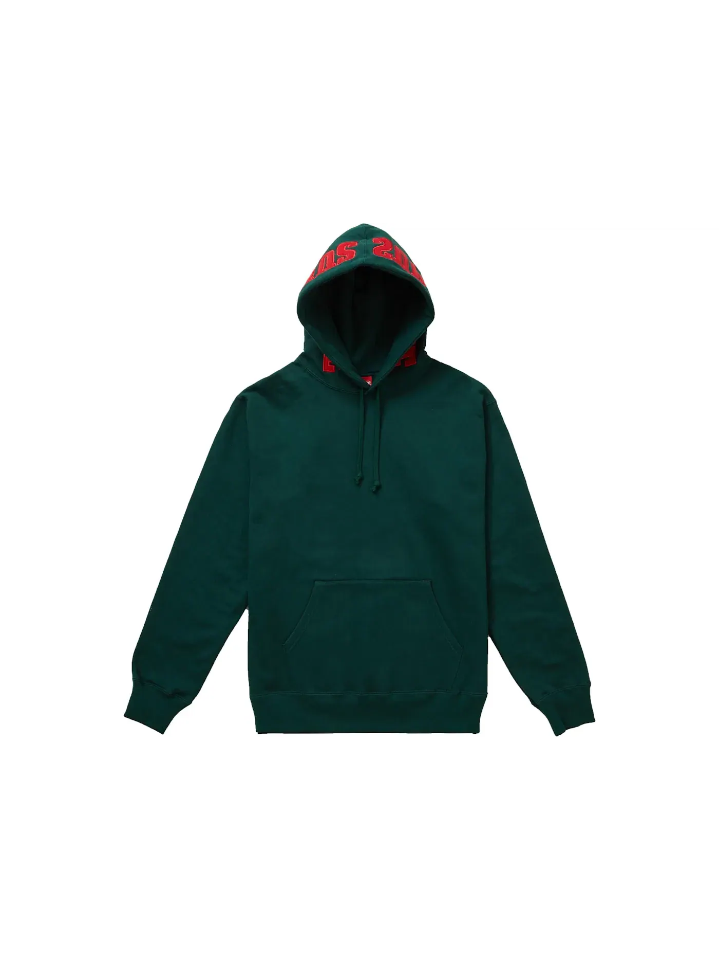 Мужской худи с принтом Supreme Sweatshirt (FW19) — изображение 1 из 2, темный зеленый