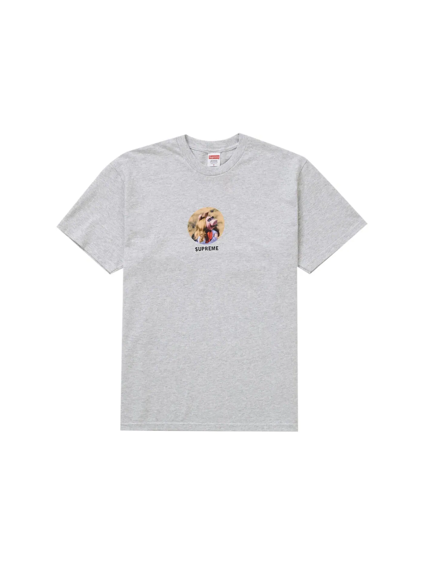 Мужская футболка с принтом Tee Supreme — изображение 1 из 2, серый