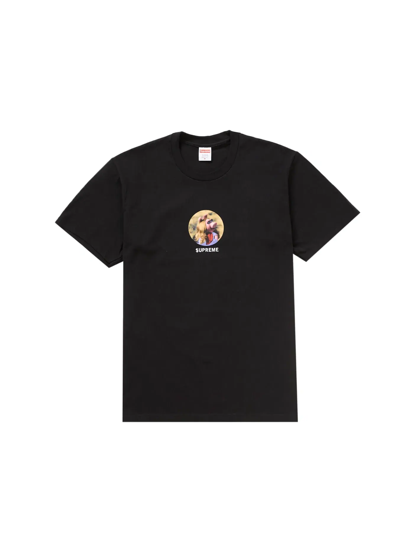 Мужская футболка с принтом Supreme Tee — изображение 1 из 2, черный