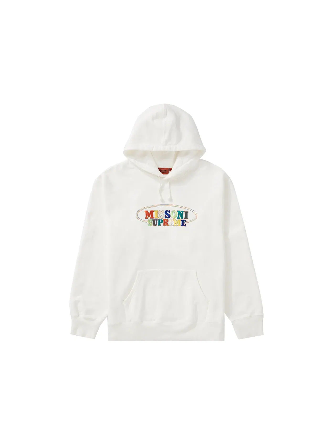 Мужской худи с капюшоном Supreme Missoni Hooded Sweatshirt — изображение 1 из 1, белый