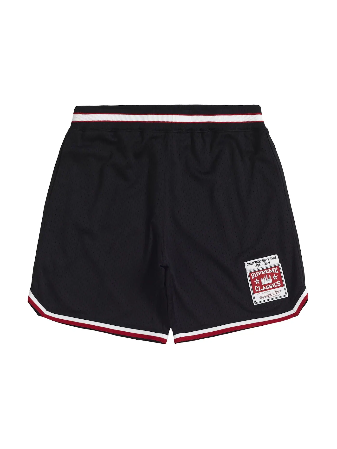 Мужские шорты Mitchell & Ness Basketball Short Supreme — изображение 1 из 2, черный