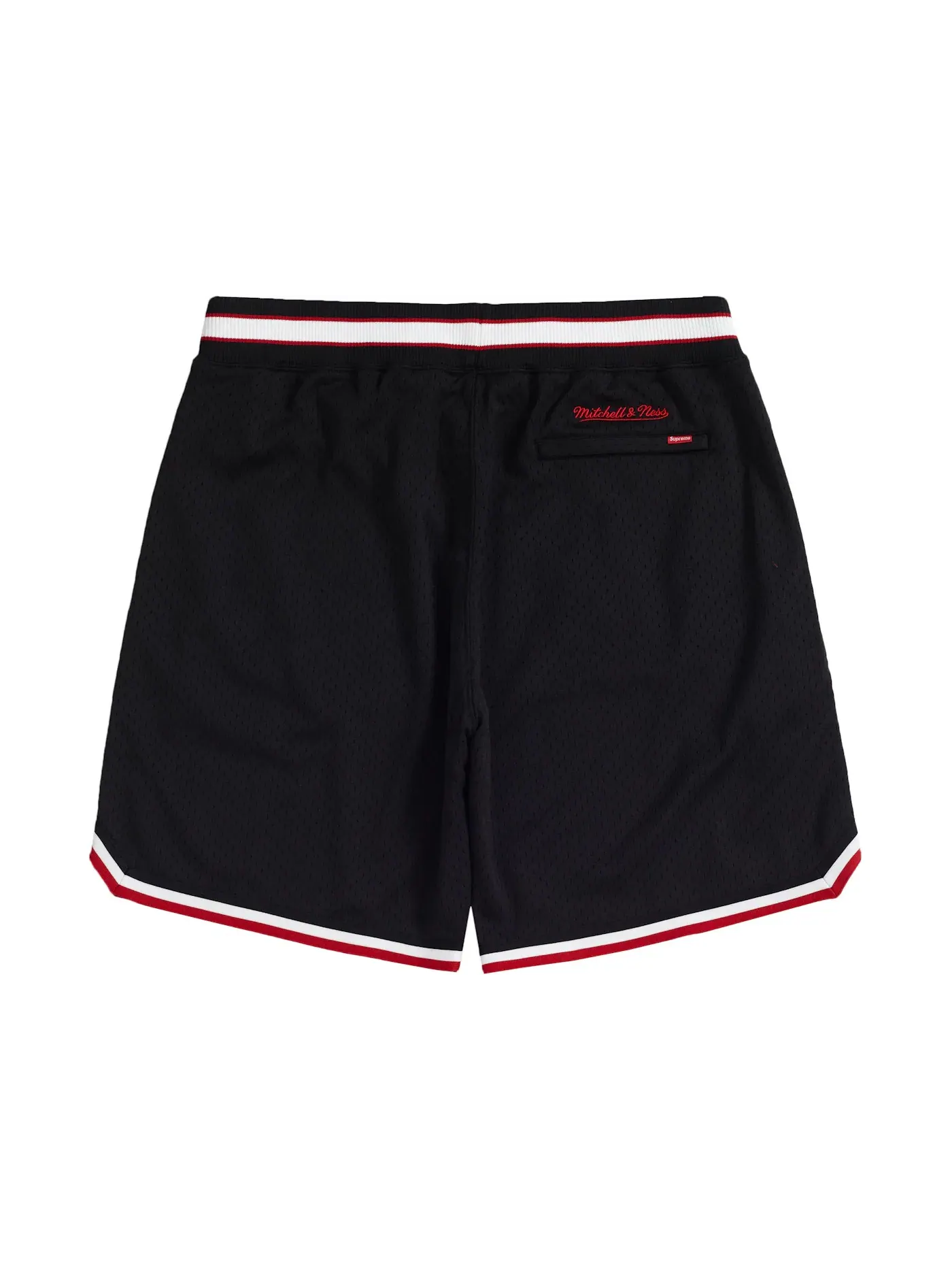 Мужские шорты Mitchell & Ness Basketball Short Supreme — изображение 2 из 2, черный