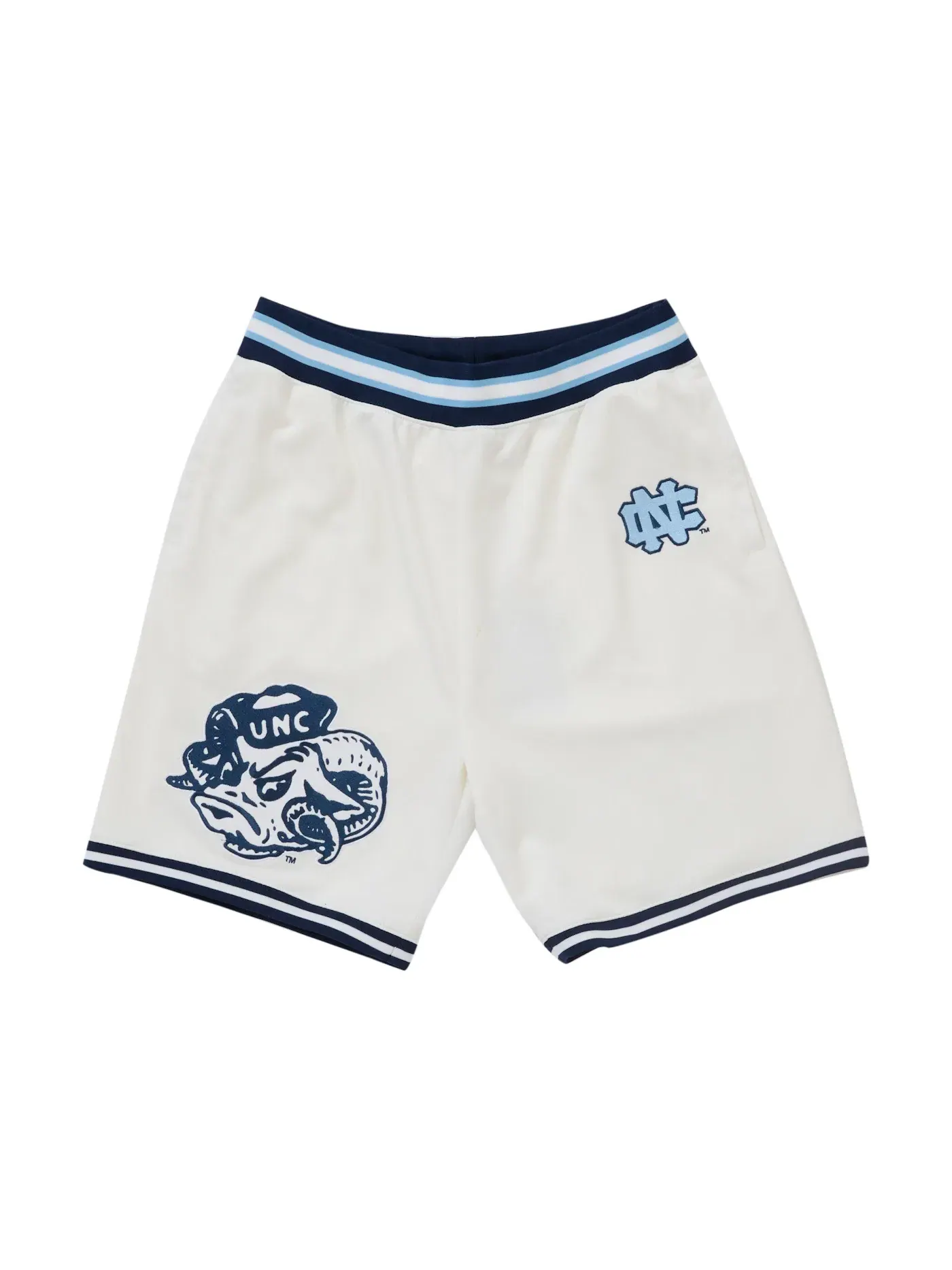 Мужские шорты с принтом Supreme Mitchell & Ness NCAA Basketball Short White — изображение 1 из 2