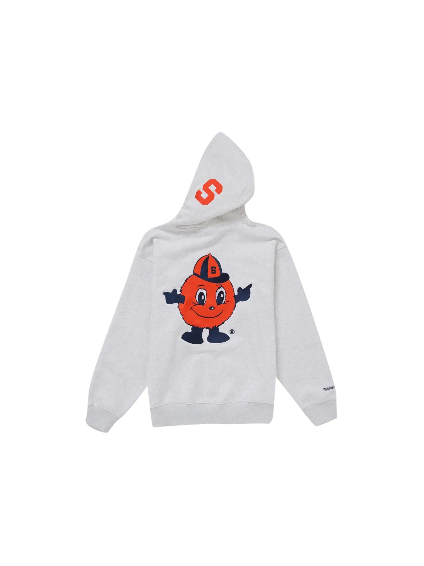 Мужской худи с принтом Supreme Mitchell & Ness NCAA — изображение 3 из 3, серый