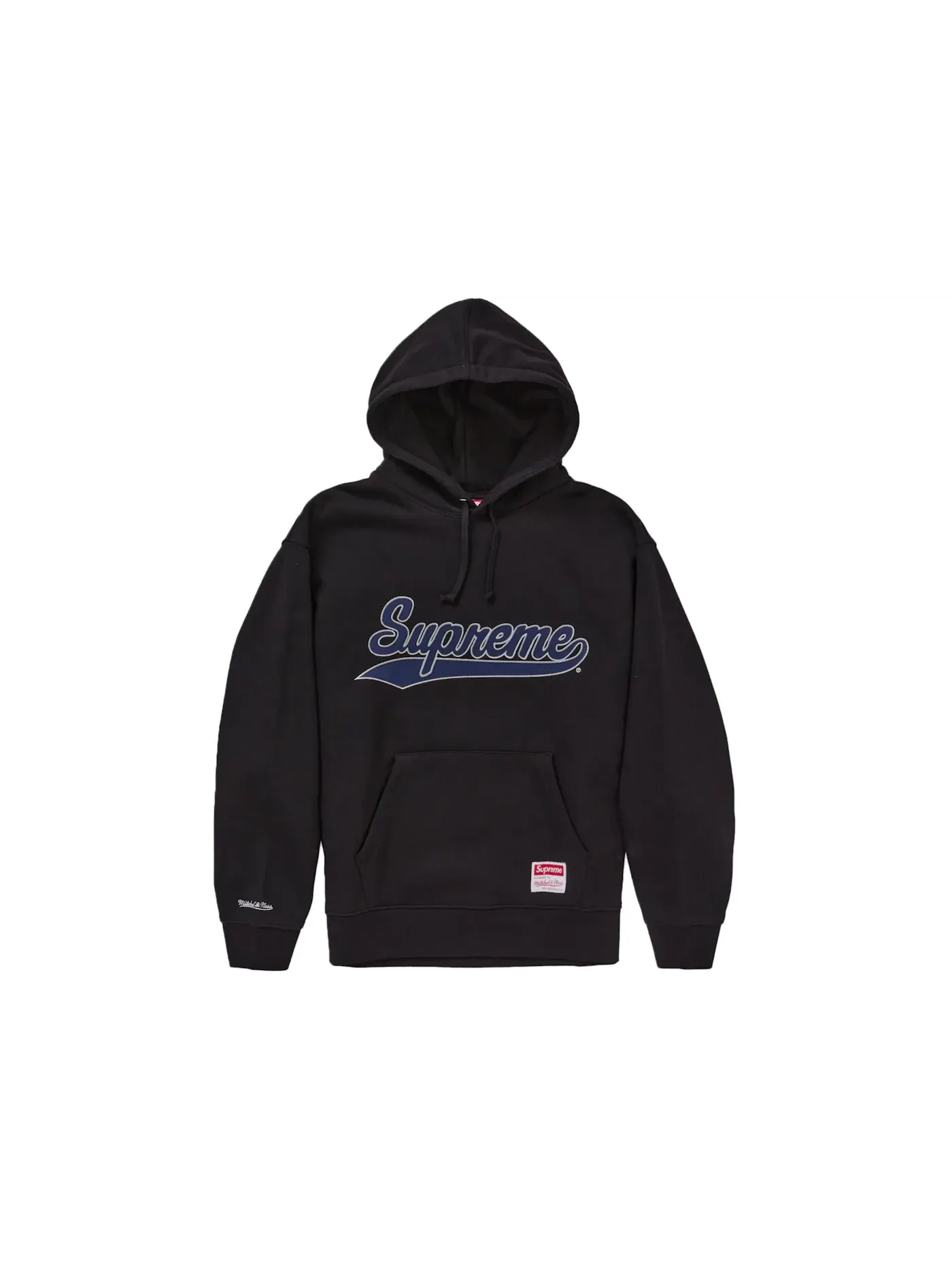 Мужской свитшот с капюшоном с принтом Sweatshirt Supreme — изображение 1 из 3, черный