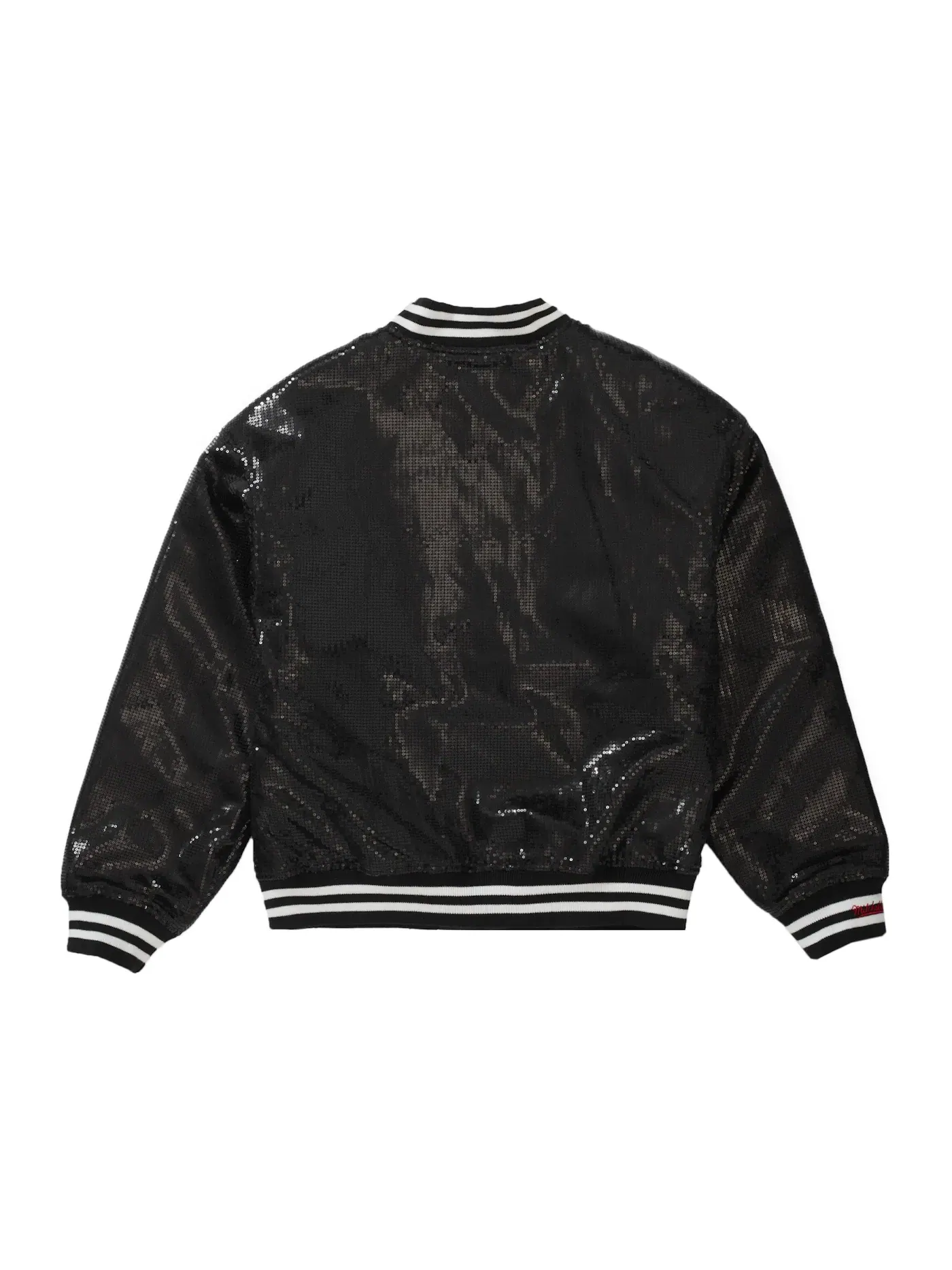 Мужская куртка с пайетками Mitchell & Ness Supreme — изображение 2 из 3, черный