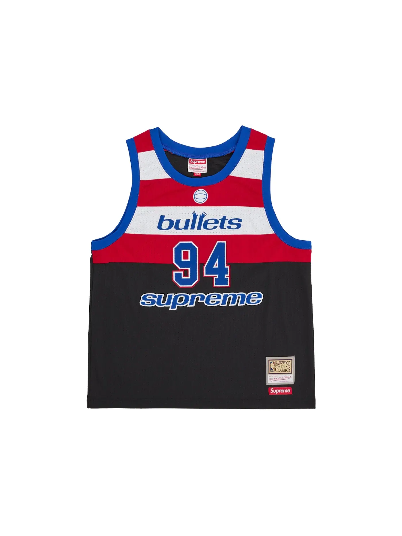 Мужская джерси с принтом Jersey Supreme — изображение 1 из 2, черный