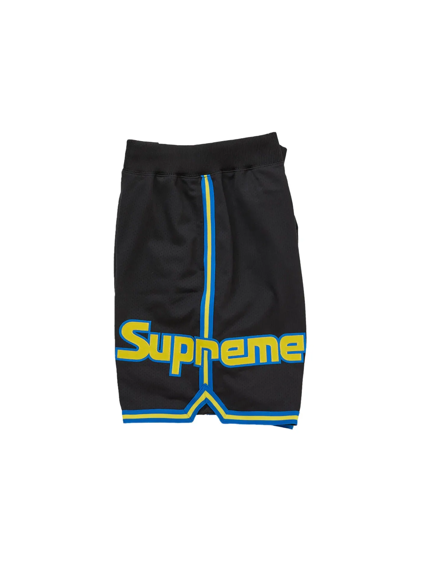 Мужские шорты с логотипом Supreme Mitchell & Ness Teams Basketball Short — изображение 2 из 4, черный
