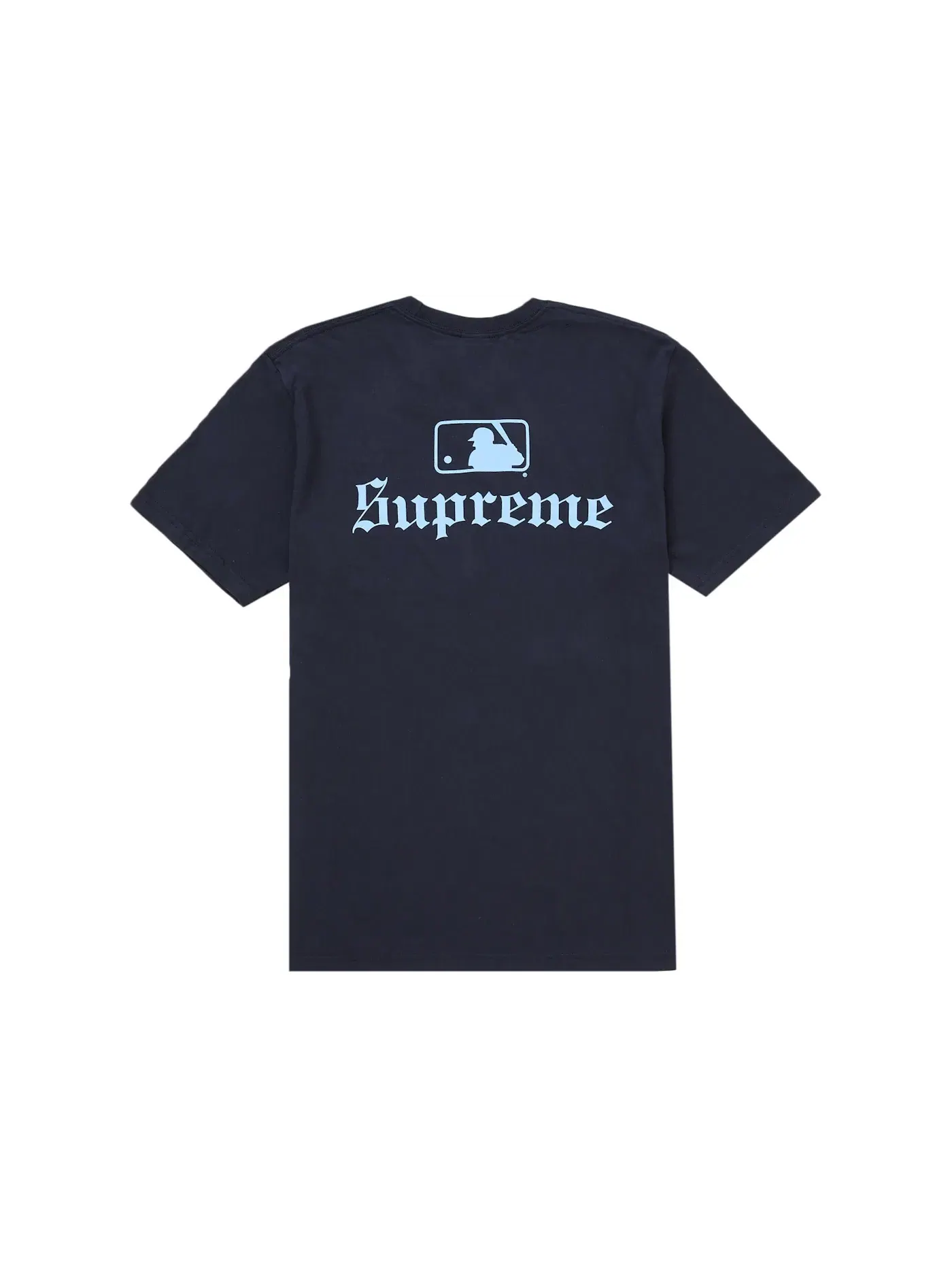 Мужская футболка с принтом Tee Supreme — изображение 2 из 2, темно-синий