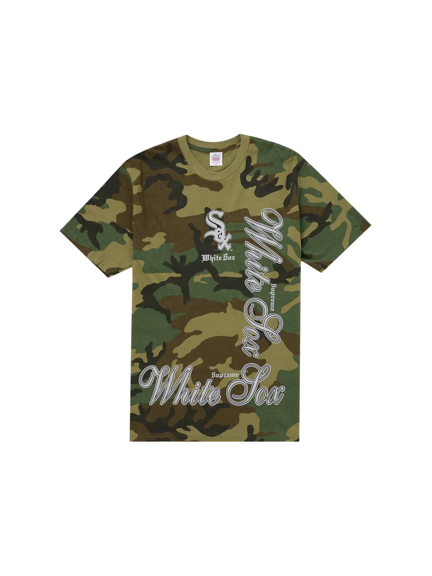 Мужская футболка с камуфляжным принтом Tee Supreme — изображение 1 из 2