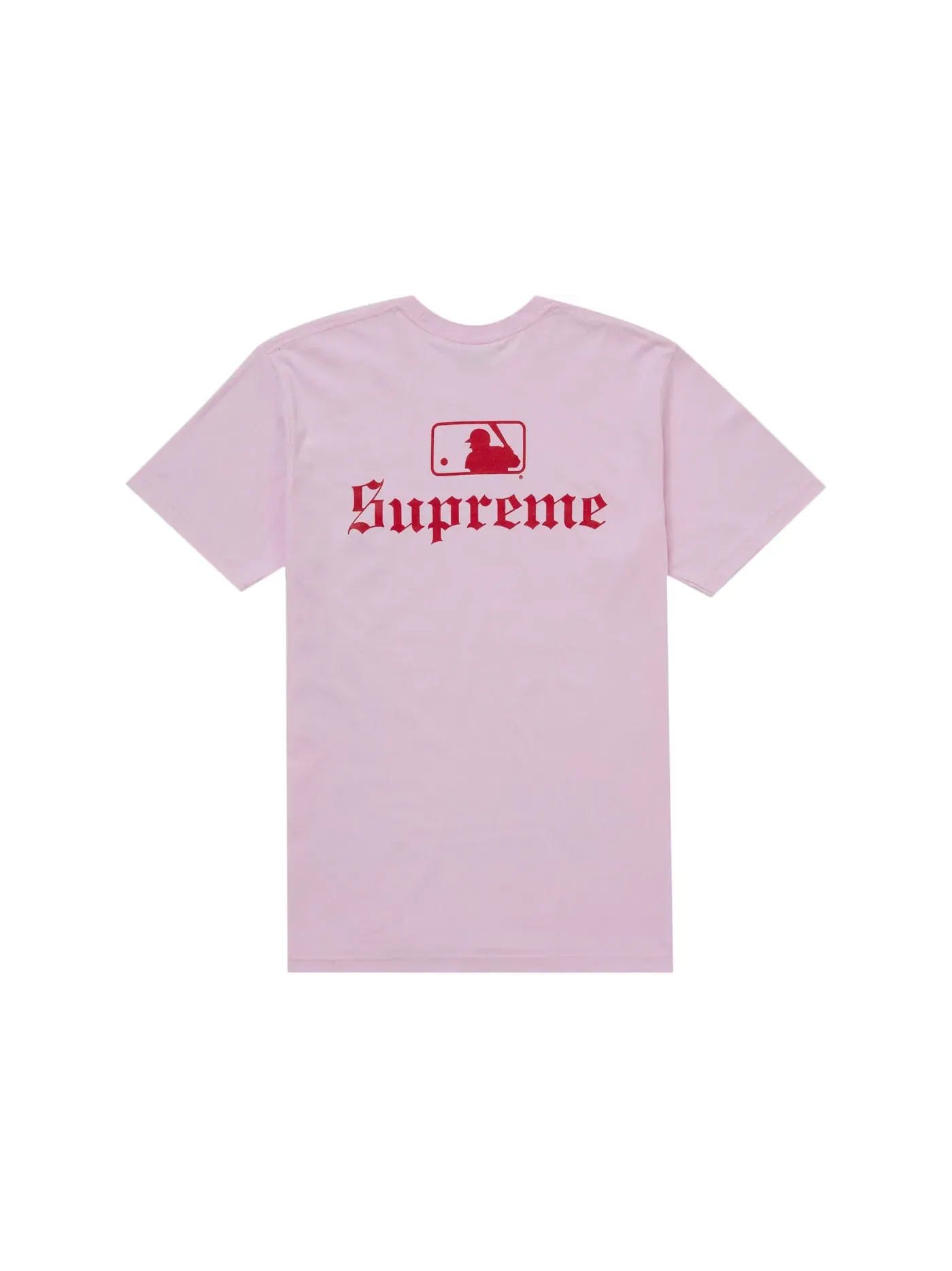 Мужская футболка хлопковая Supreme Tee — изображение 2 из 2, розовый