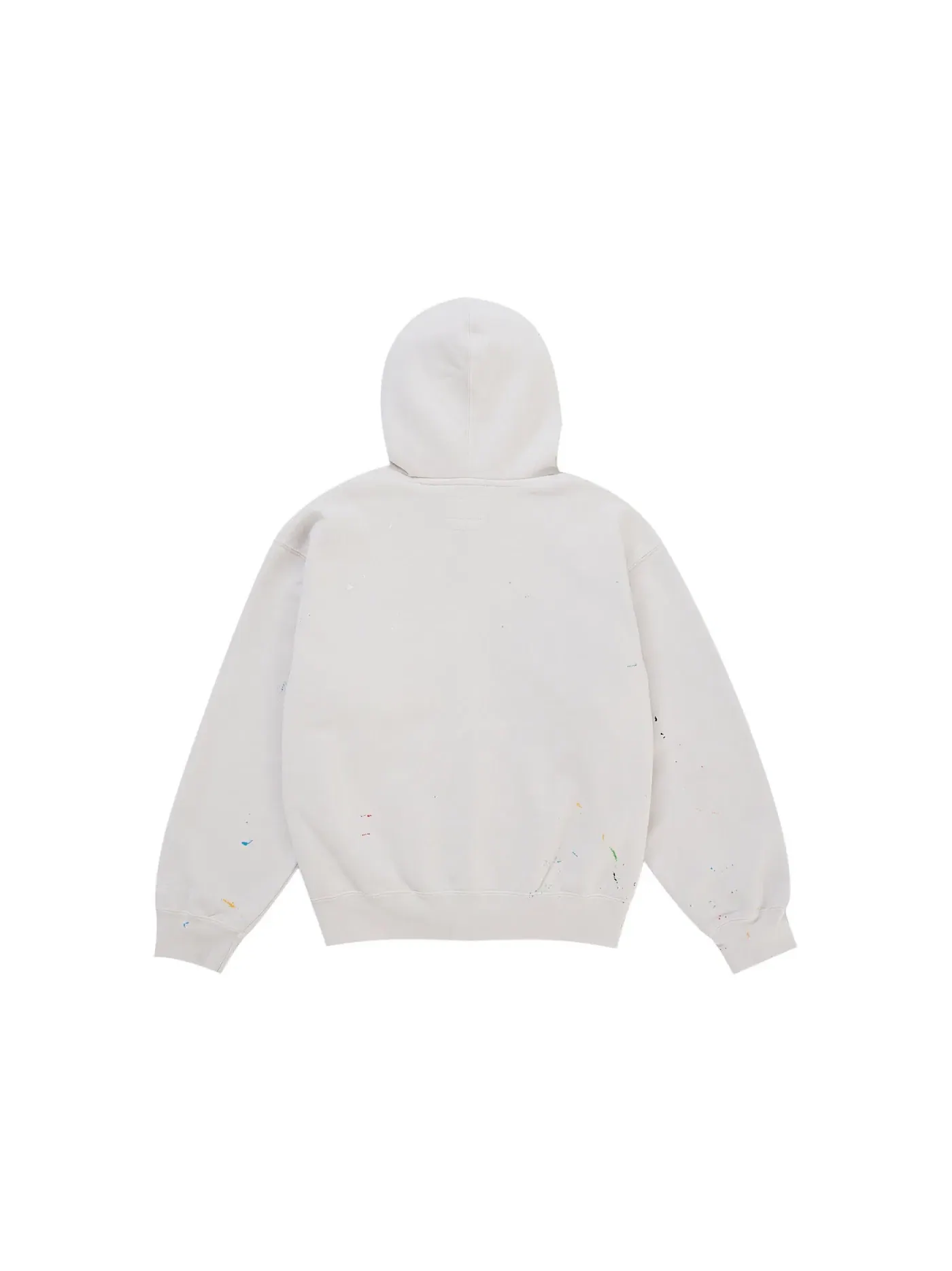 Мужская худи на молнии с принтом Supreme MM6 Maison Margiela Box Logo — изображение 3 из 4, белый