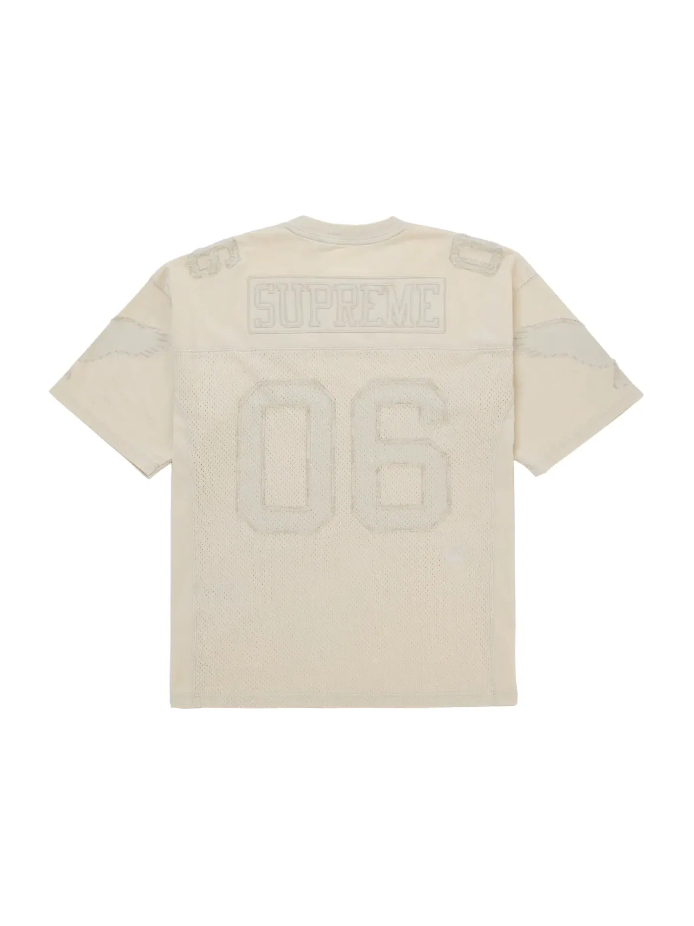 Мужская футбольная джерси хлопковая Jersey Supreme — изображение 2 из 4, белый
