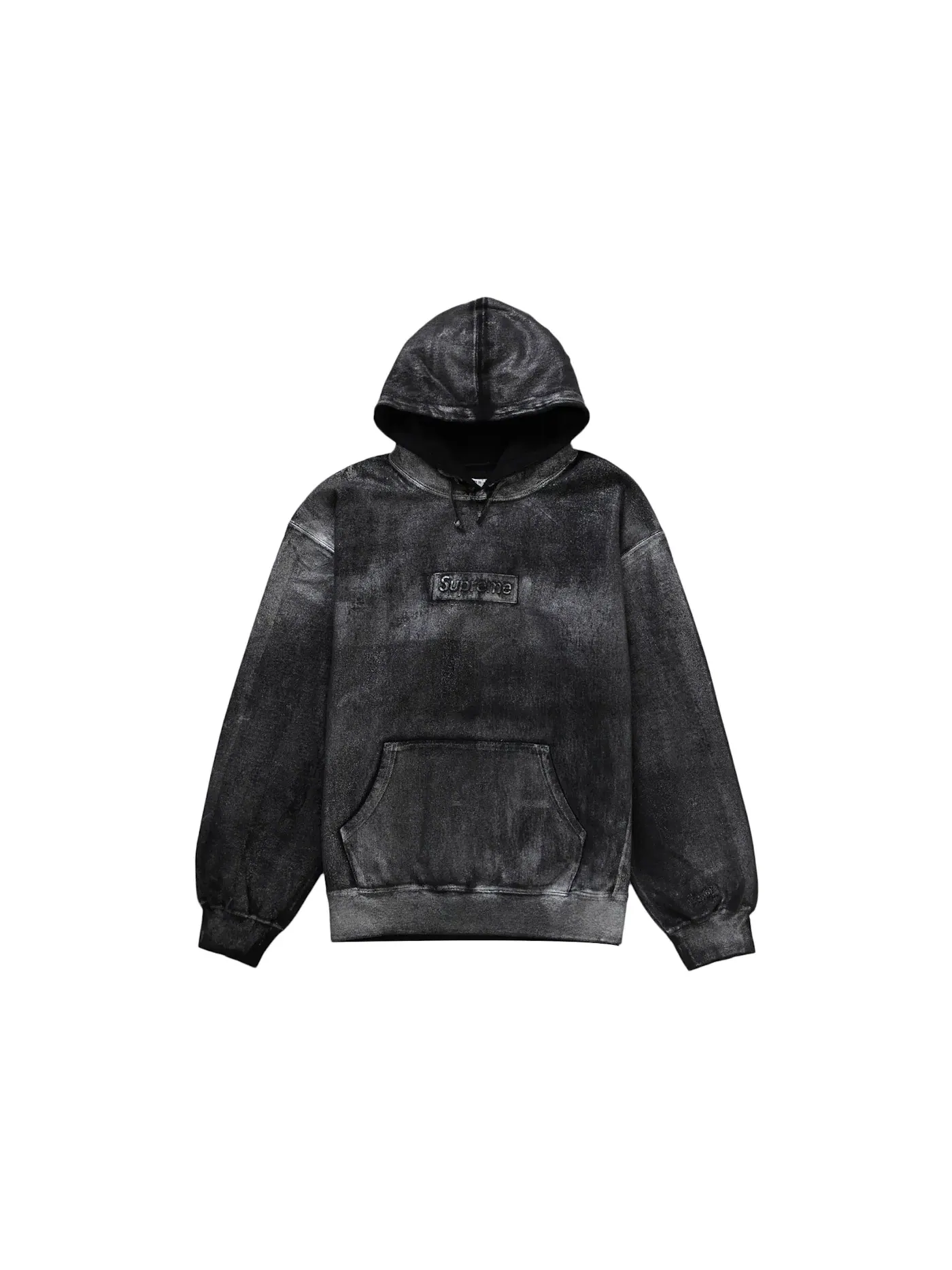 Мужской свитшот с капюшоном с принтом Sweatshirt Supreme — изображение 1 из 4, черный