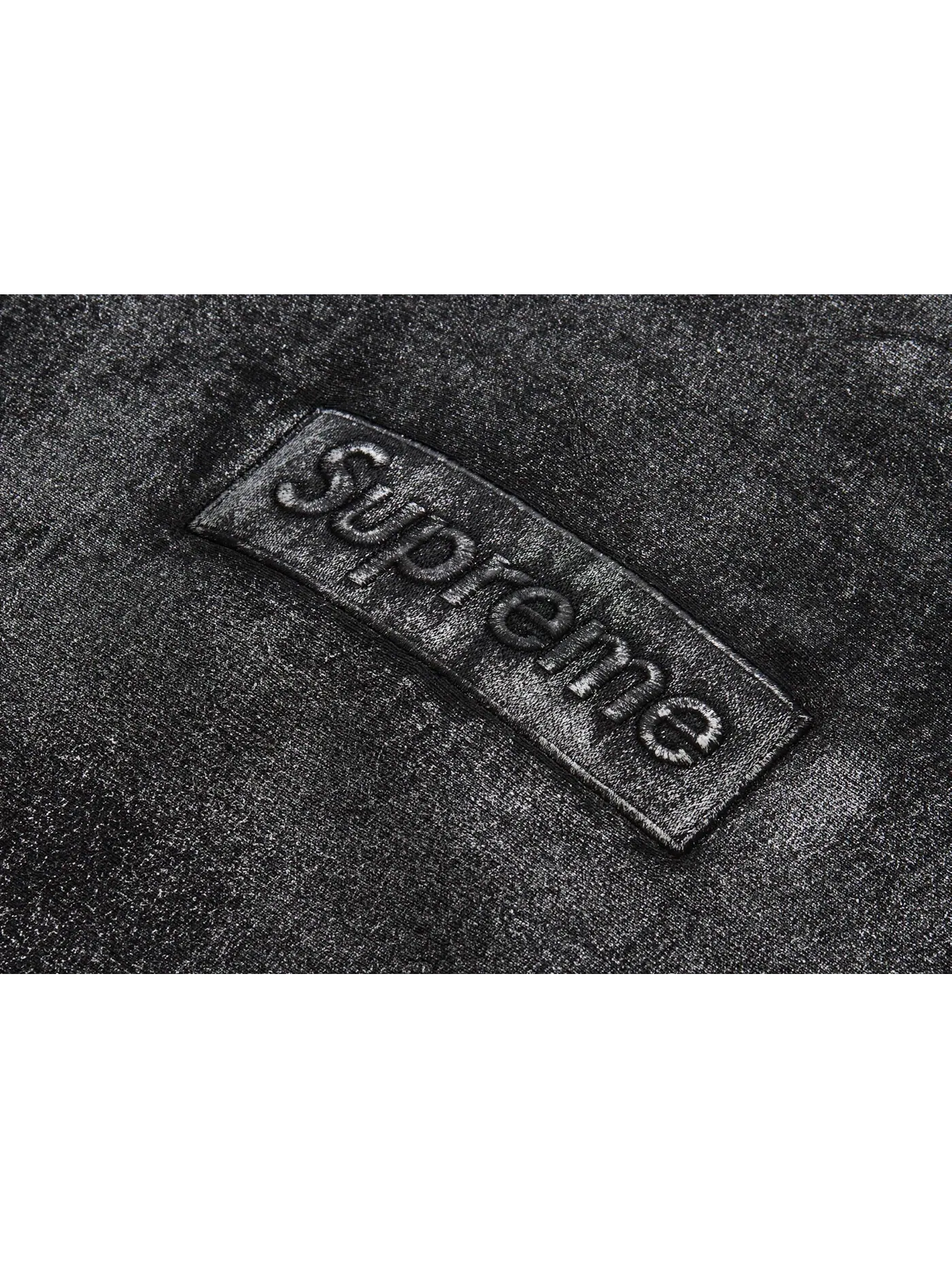 Мужской свитшот с капюшоном с принтом Sweatshirt Supreme — изображение 3 из 4, черный