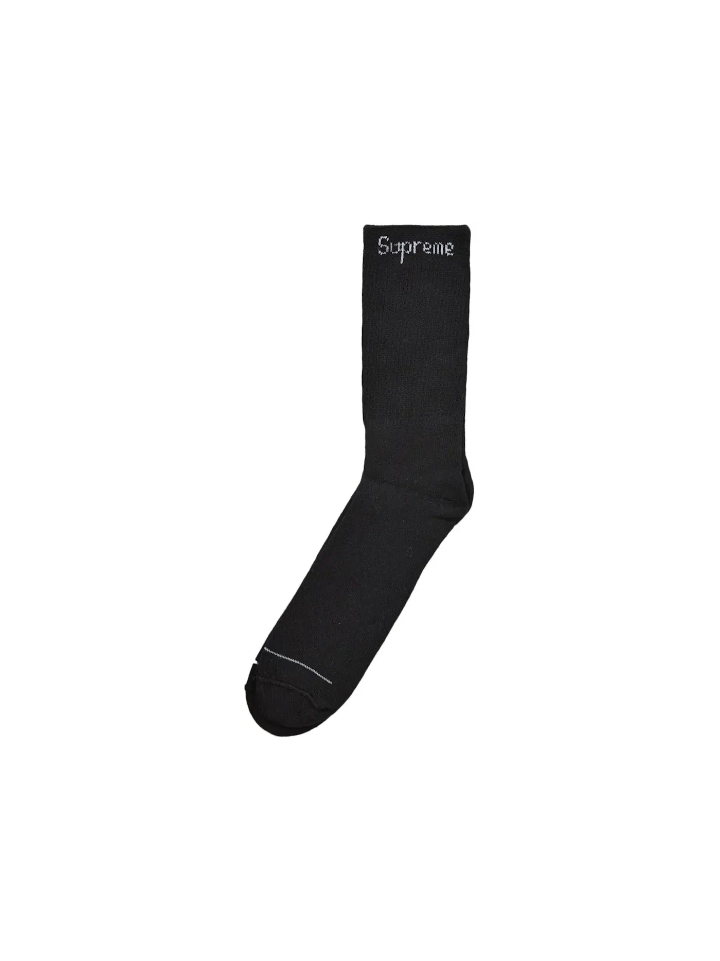 Унисекс носки Supreme MM6 Maison Margiela Hanes — изображение 4 из 4, черный