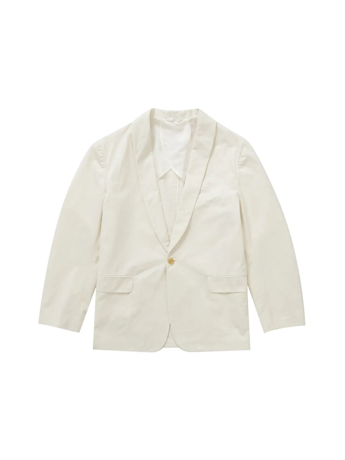 Мужской костюм из хлопка Suit Supreme — изображение 2 из 6, бежевый