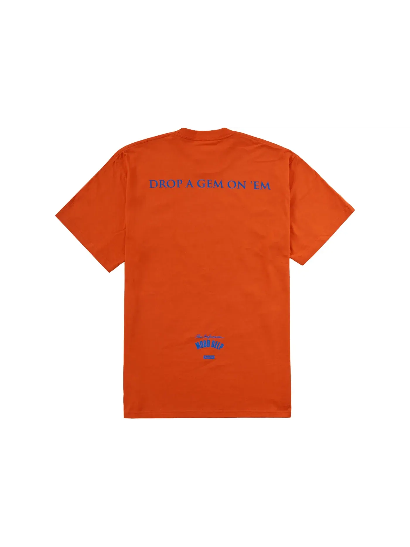 Мужская футболка с принтом Supreme Mobb Deep Dragon Tee — изображение 2 из 2, томатный
