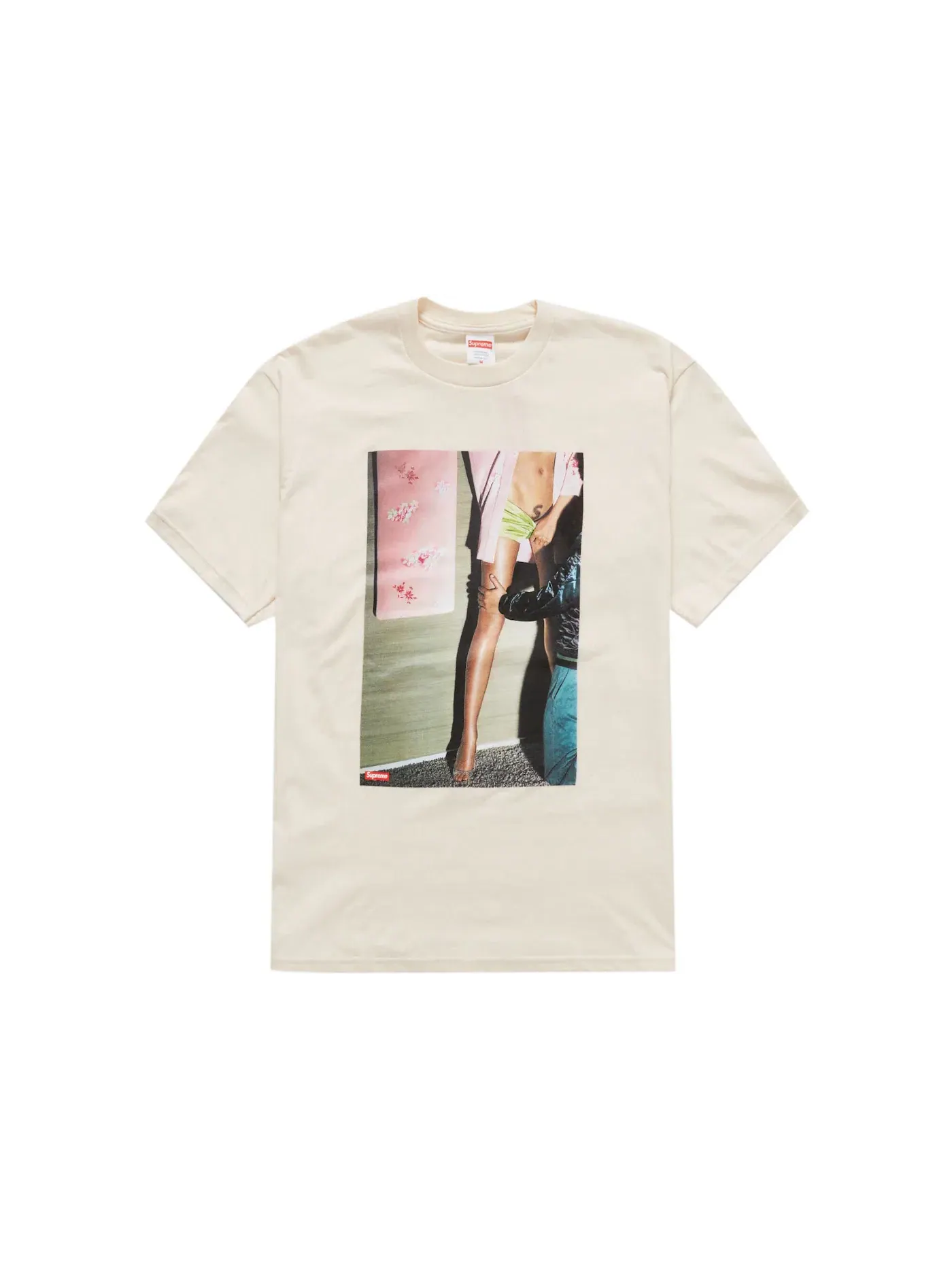 Мужская футболка с принтом Supreme Tee — изображение 1 из 1, прозрачный