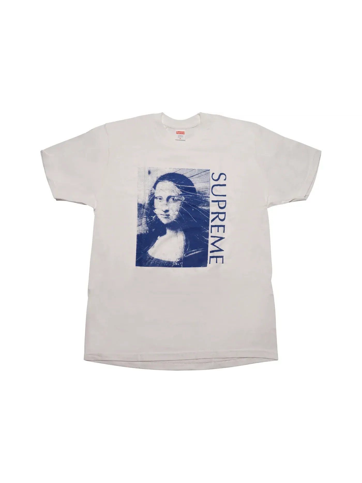 Мужская футболка с принтом Supreme Tee — изображение 1 из 1, белый