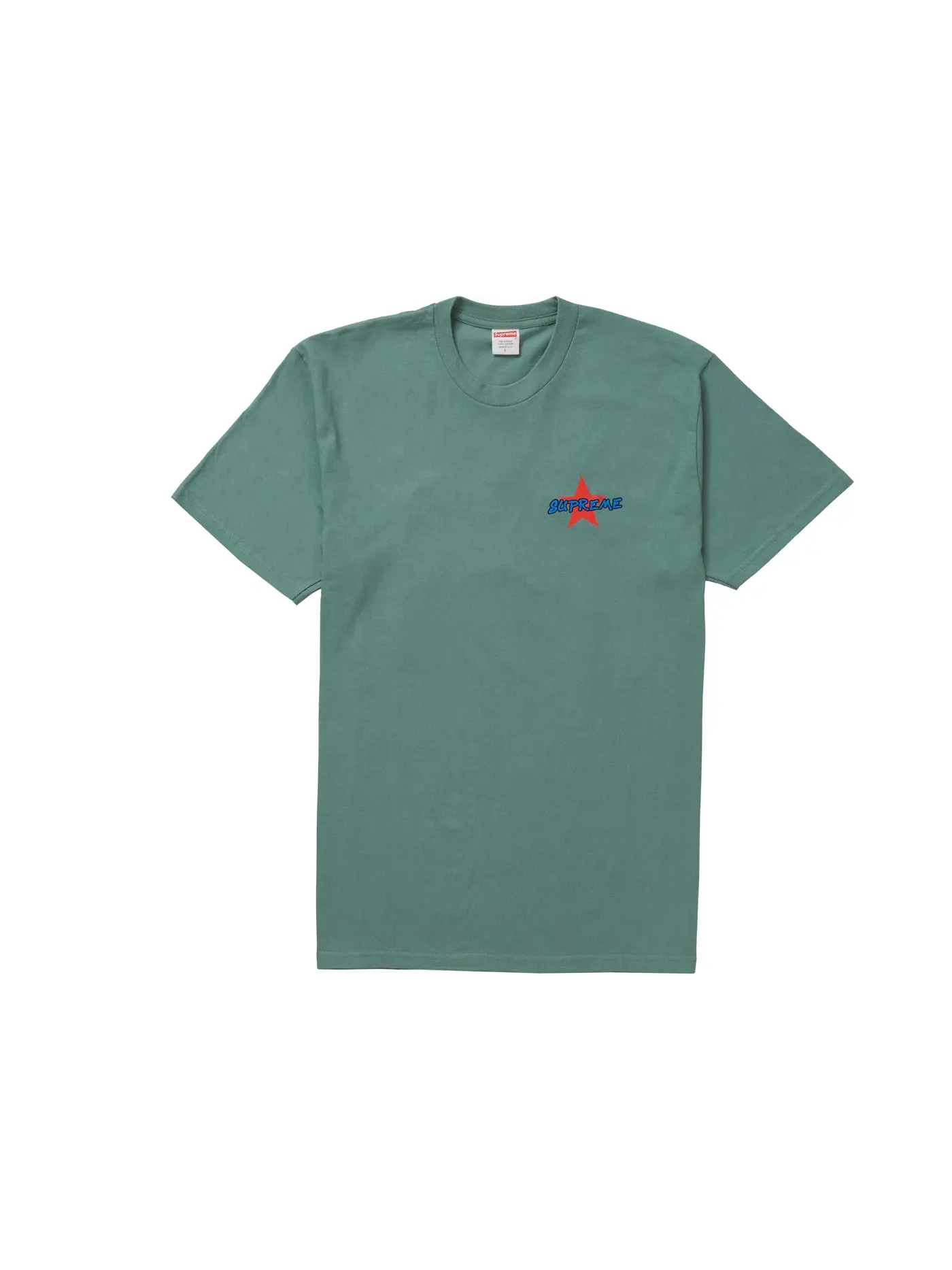 Мужская футболка с принтом Supreme Money Power Respect Tee — изображение 1 из 2, голубой