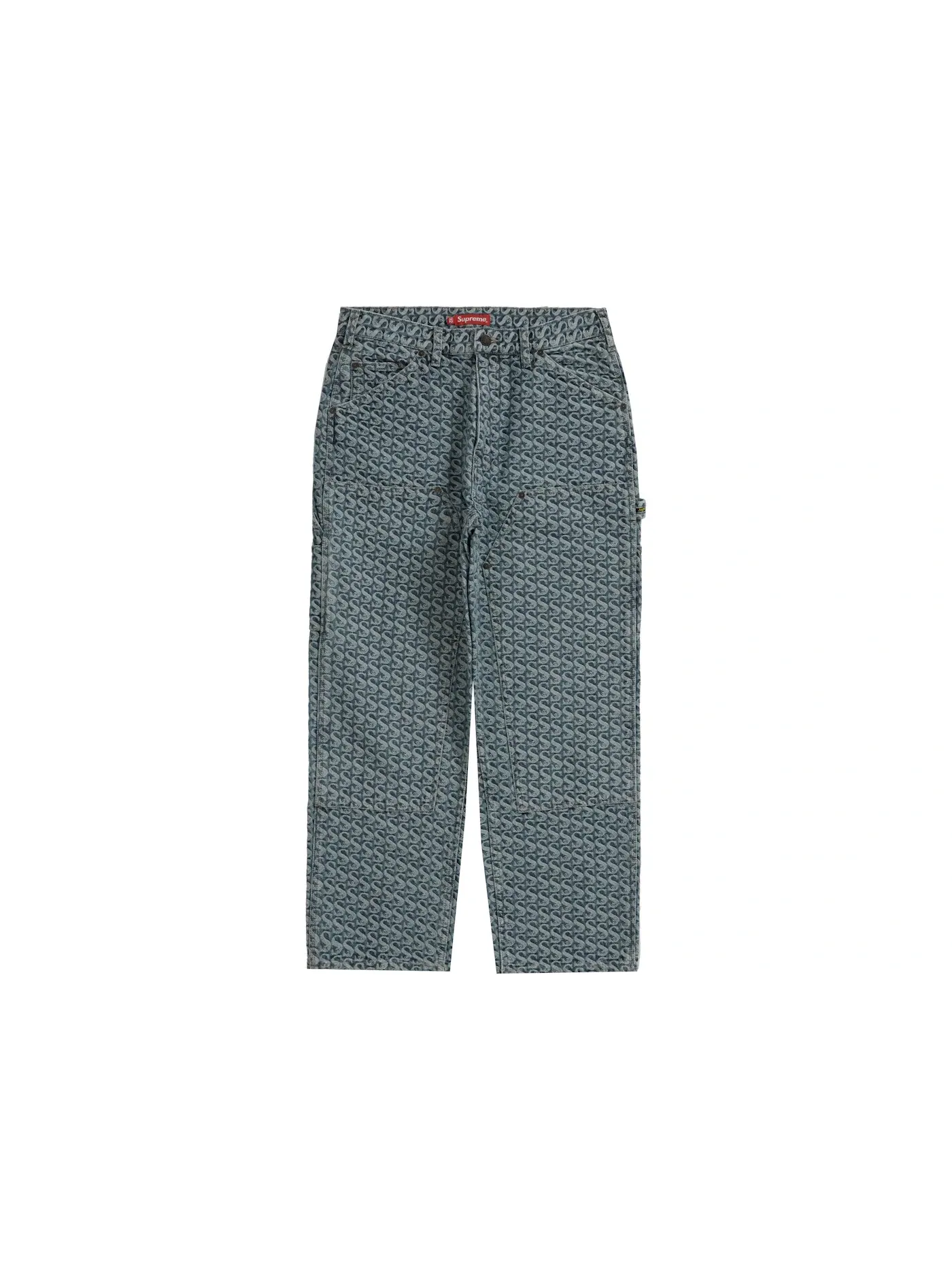 Мужские джинсовые брюки с двойным наколенником Supreme Pant (FW21) — изображение 1 из 2, синий