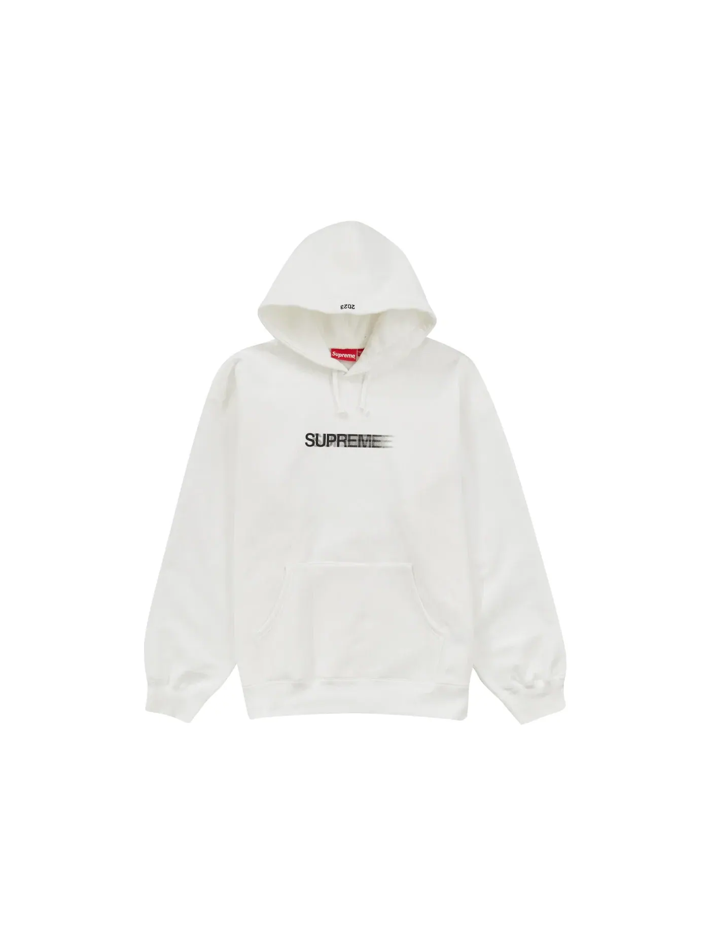 Мужская худи с принтом Motion Logo Supreme — изображение 1 из 2, белый