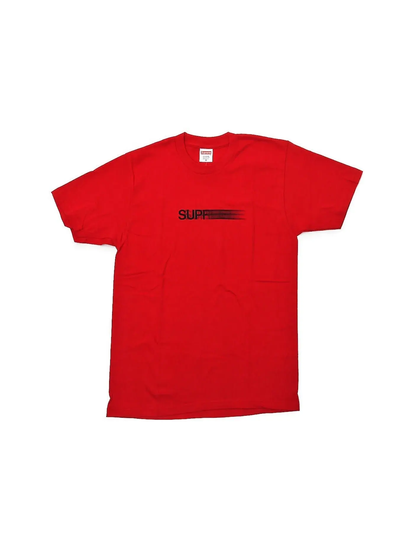 Мужская футболка с принтом Motion Logo Supreme — изображение 1 из 1, красный