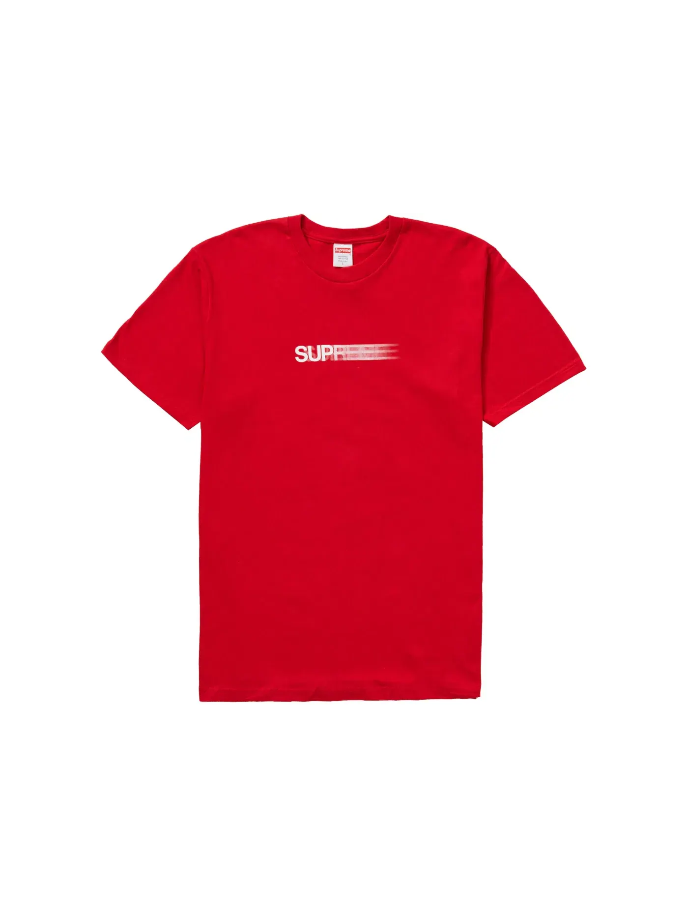 Мужская футболка с принтом Supreme Tee (SS20) — изображение 1 из 1, красный