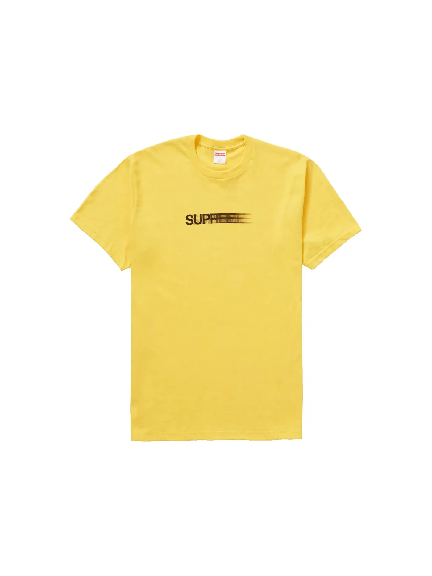 Мужская футболка с принтом Supreme Tee (SS20) — изображение 1 из 1, желтый