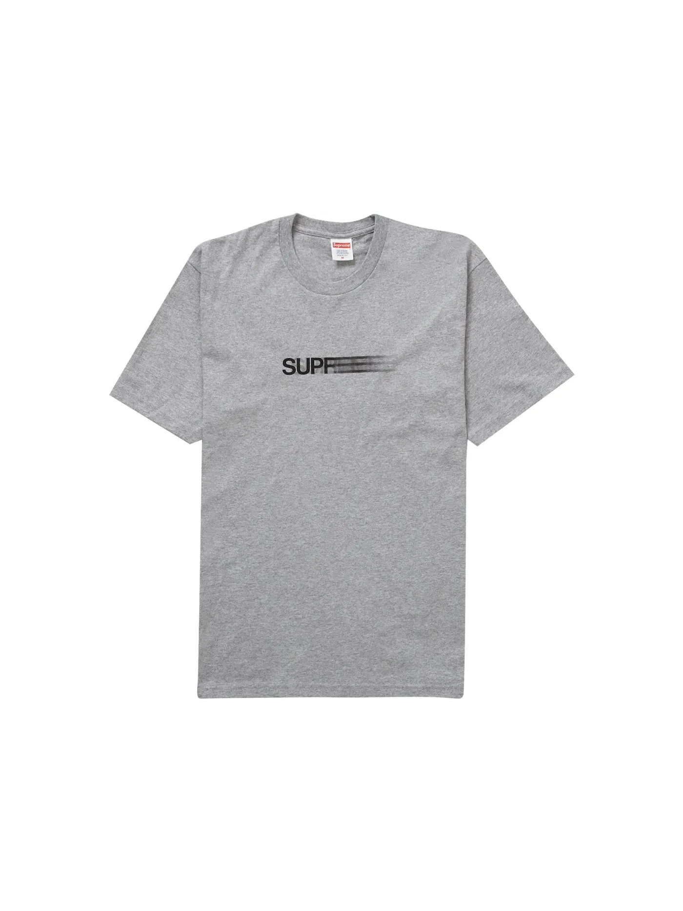 Мужская футболка с принтом Supreme Tee (SS23) — изображение 1 из 1, серый
