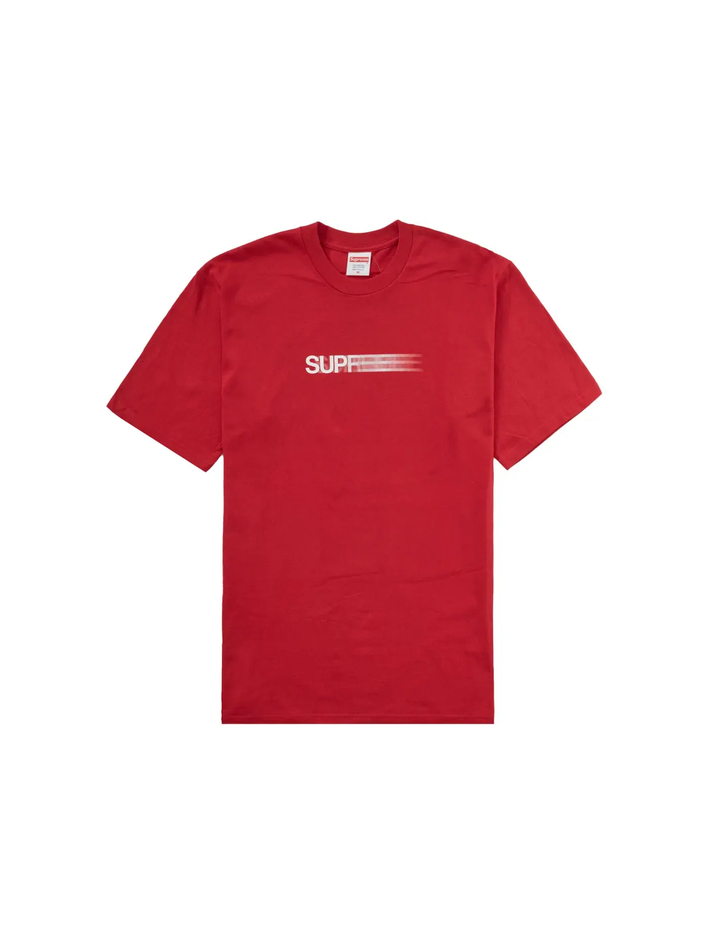 Мужская футболка с принтом Supreme Tee (SS23) — изображение 1 из 1, красный