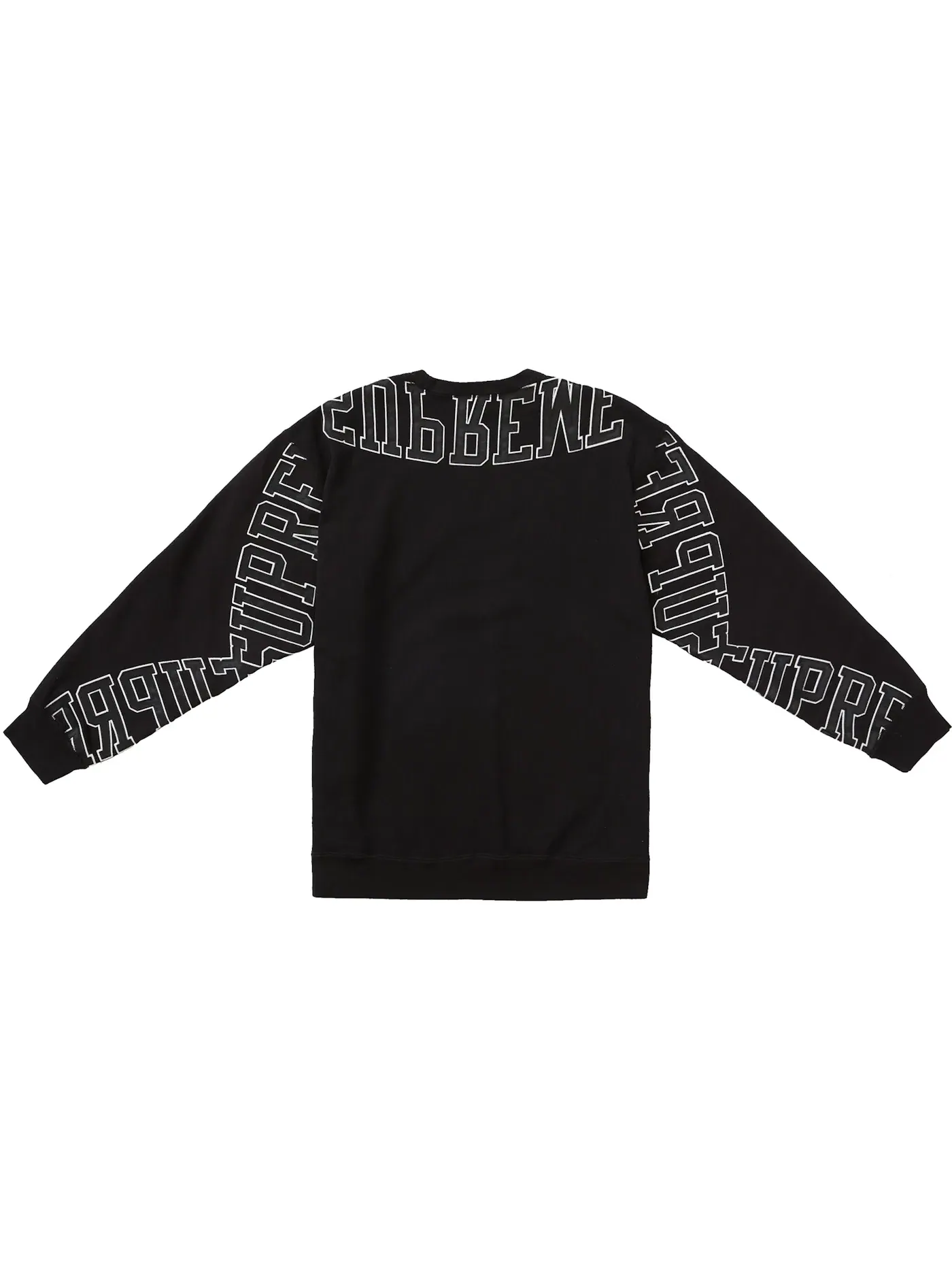 Мужской свитшот с длинным рукавом Supreme Crewneck — изображение 2 из 2, черный