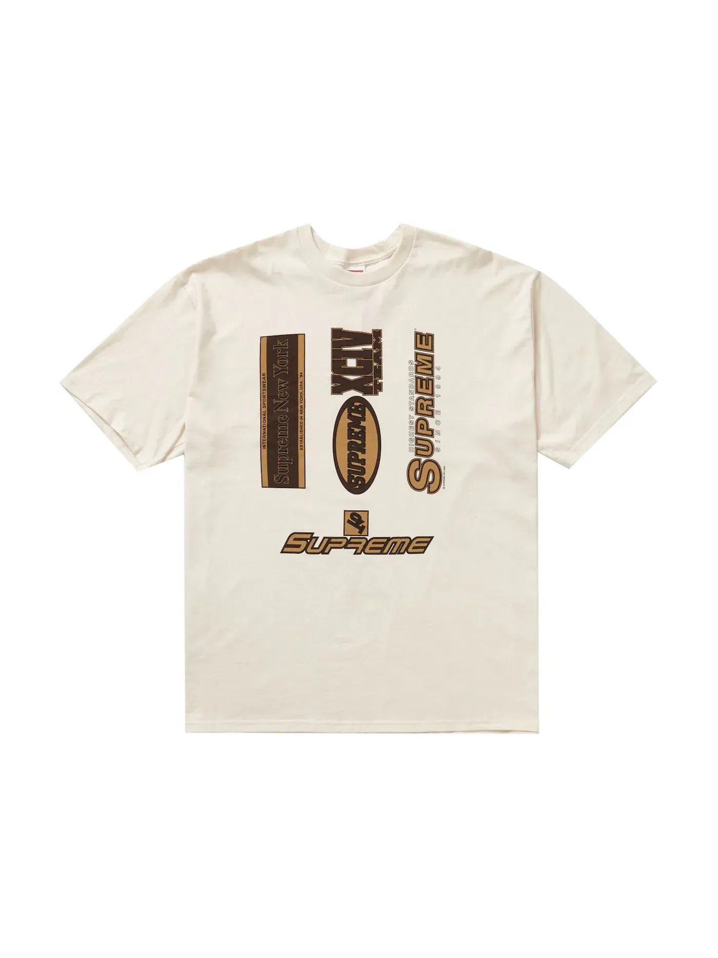 Мужская футболка Supreme Tee — изображение 1 из 1, прозрачный
