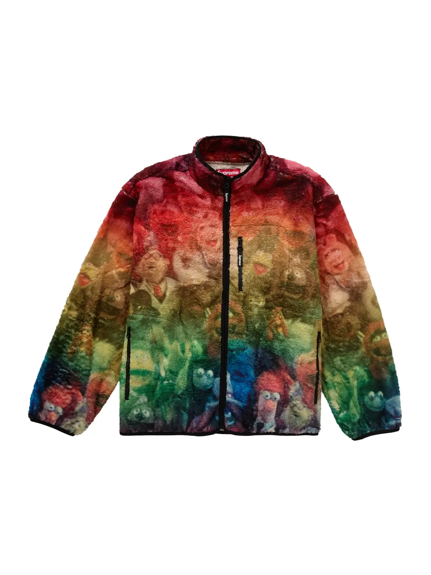Мужская куртка из флиса с принтом Jacket Supreme — изображение 1 из 2, мульти
