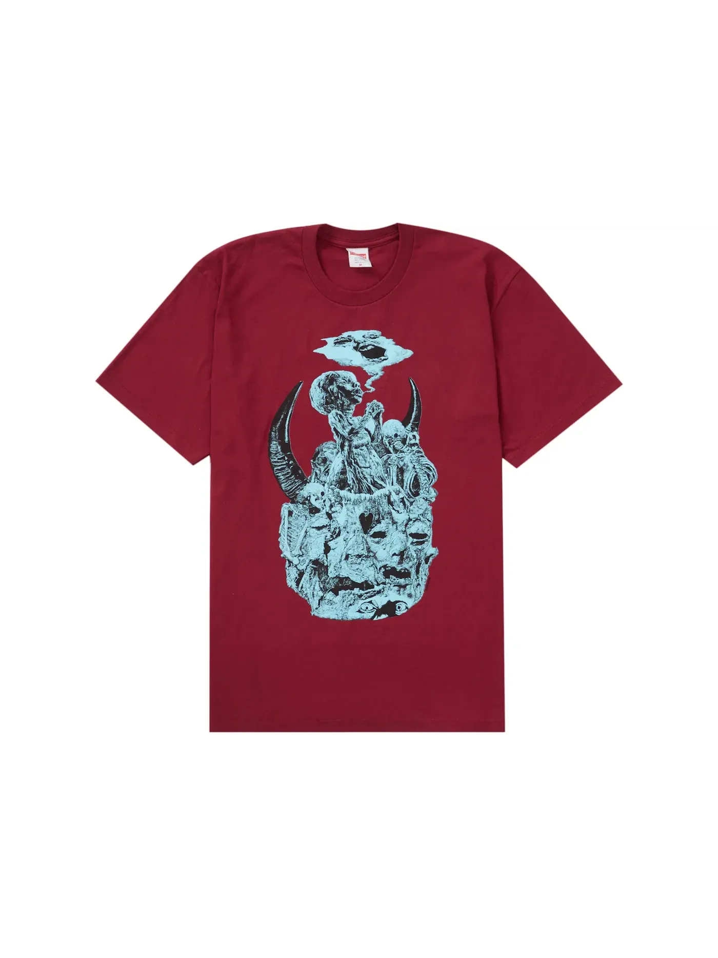 Мужская футболка с принтом Tee Supreme — изображение 1 из 2, красный