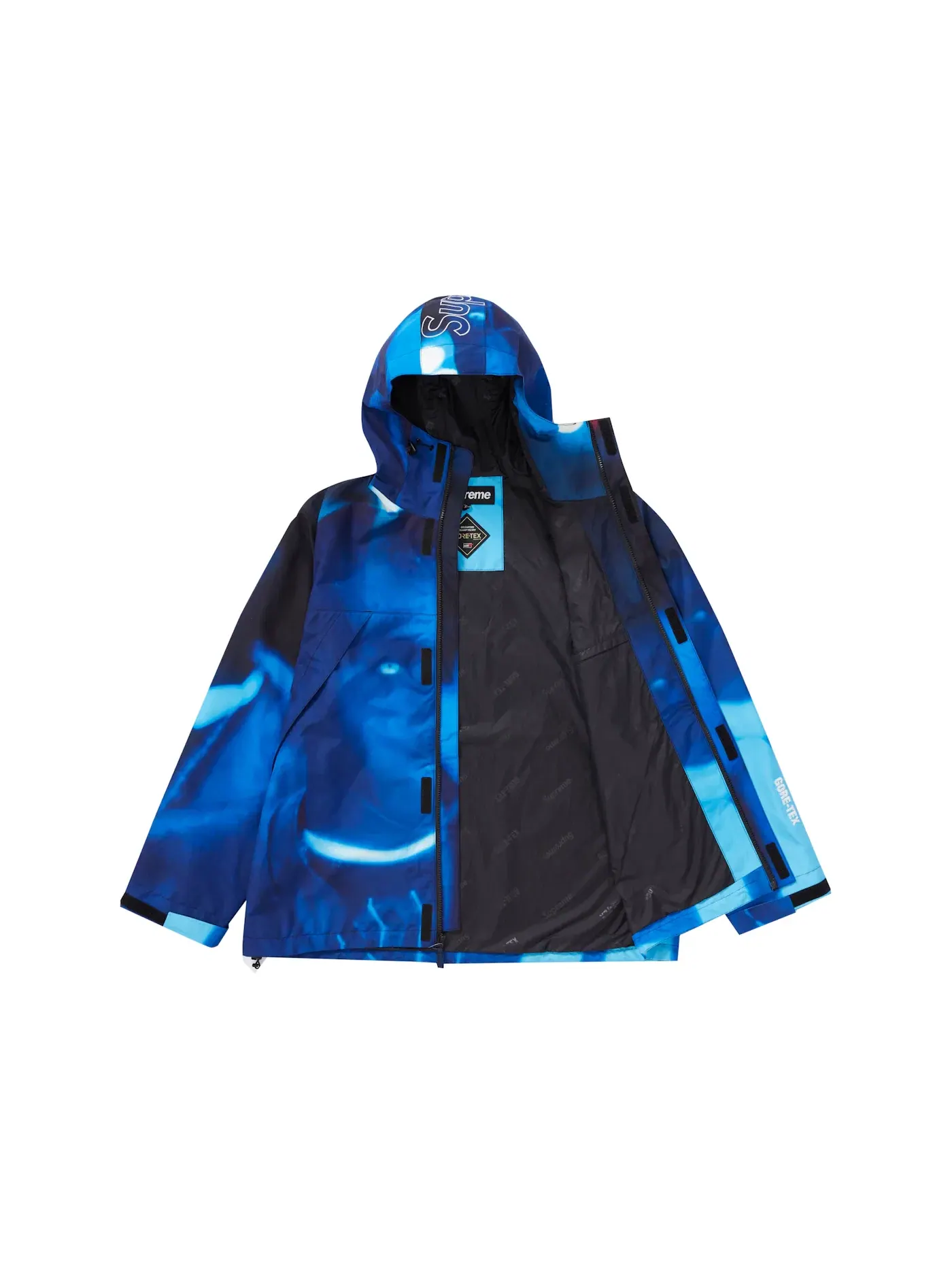 Мужская дождевая куртка с капюшоном Nas and DMX GORE-TEX Supreme — изображение 2 из 3, мульти