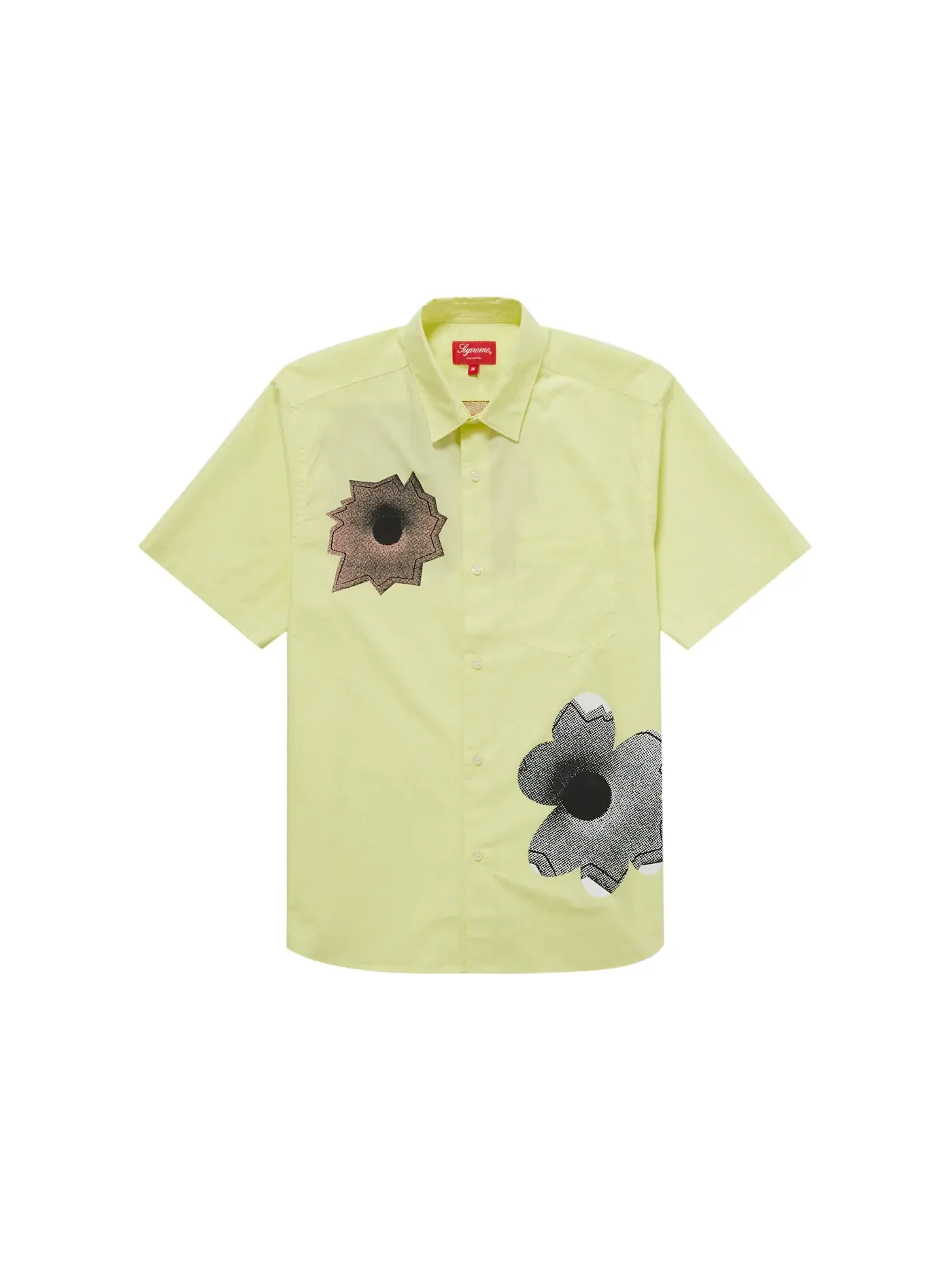 Мужская футболка с коротким рукавом Supreme Shirt — изображение 1 из 2, бледный желтый