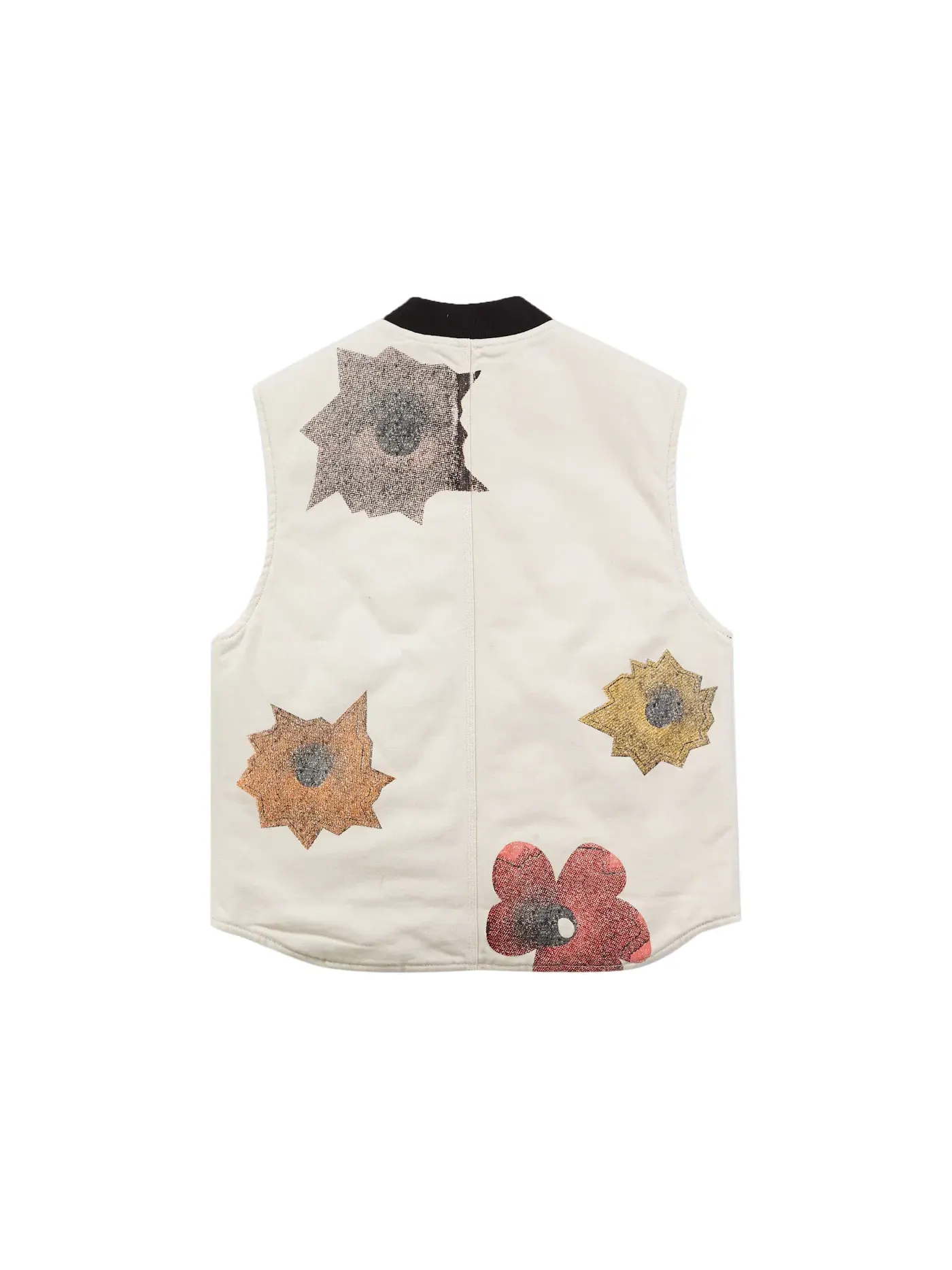 Мужской жилет с принтом Supreme Nate Lowman Work Vest — изображение 2 из 2, прозрачный