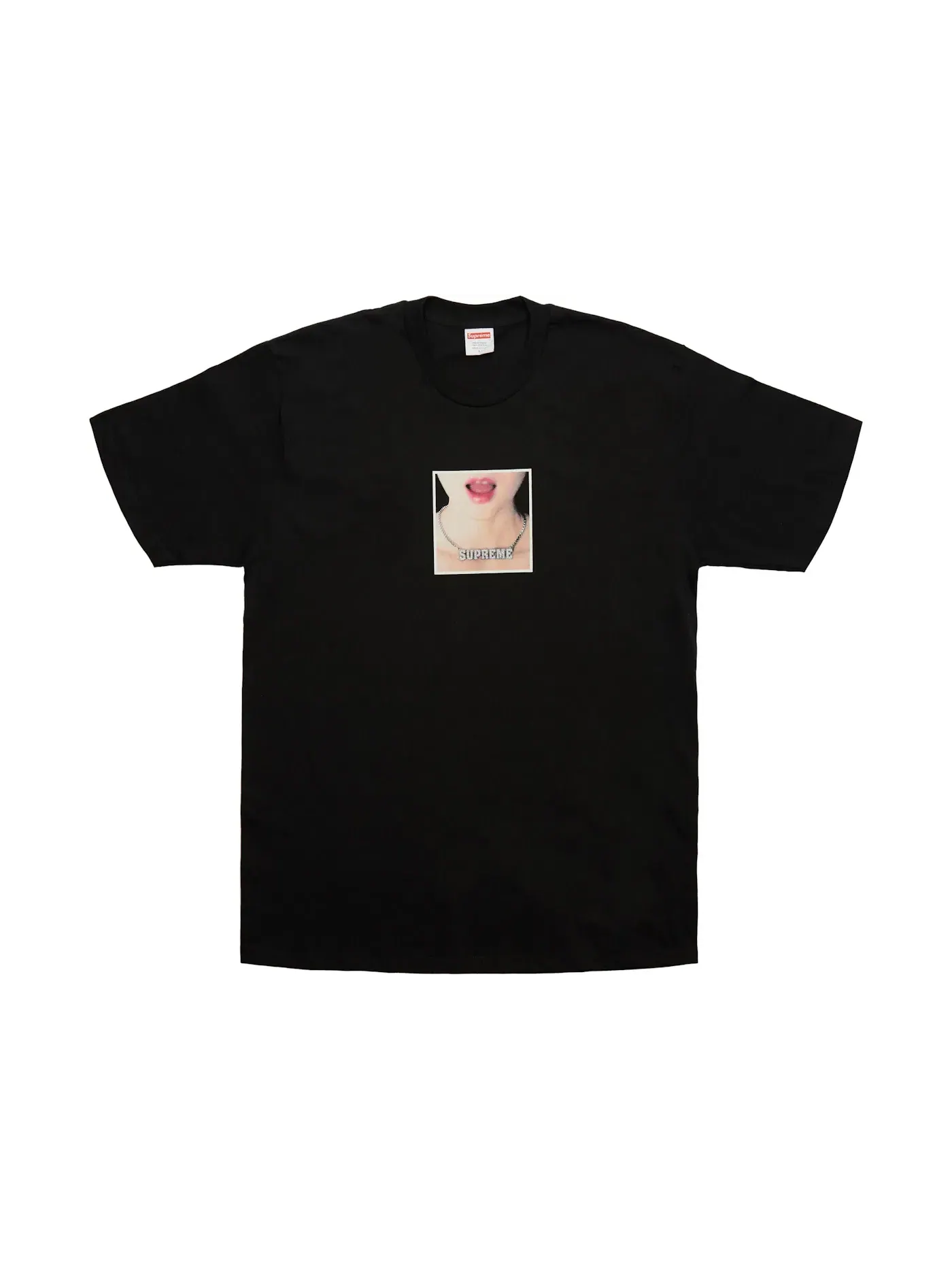 Футболка с принтом Tee Supreme — изображение 1 из 1, черный