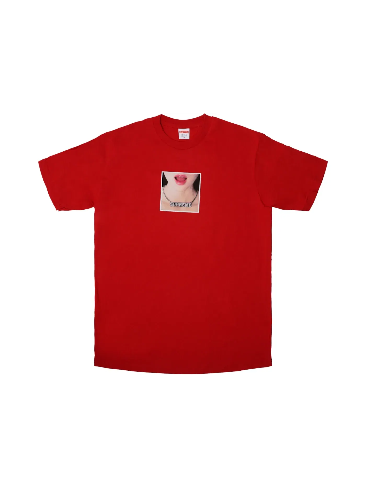 Детская футболка с принтом Supreme Tee — изображение 1 из 1, красный