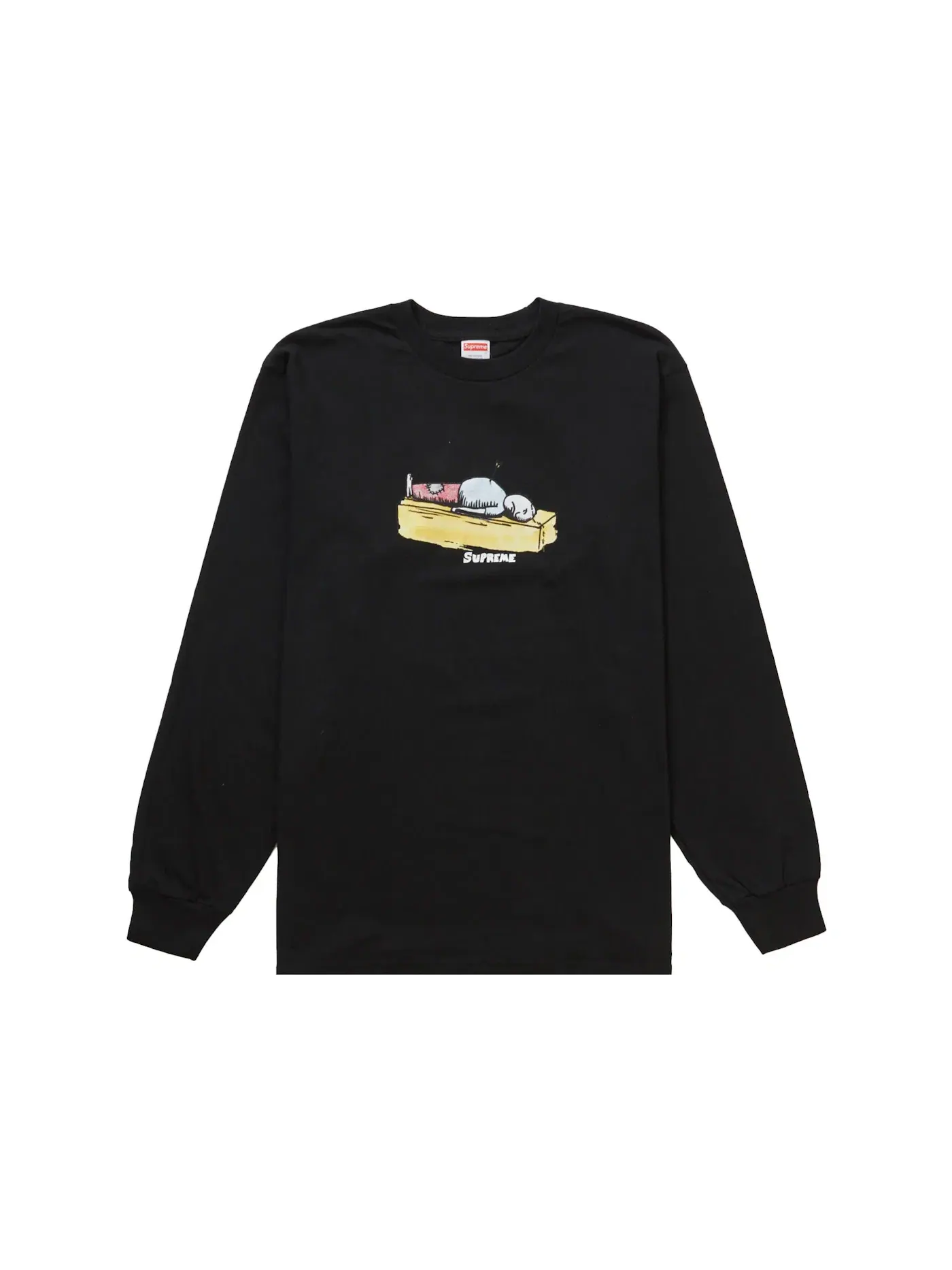 Мужская футболка с длинным рукавом Supreme Neil Blender Arrow L/S Tee — изображение 1 из 1, черный