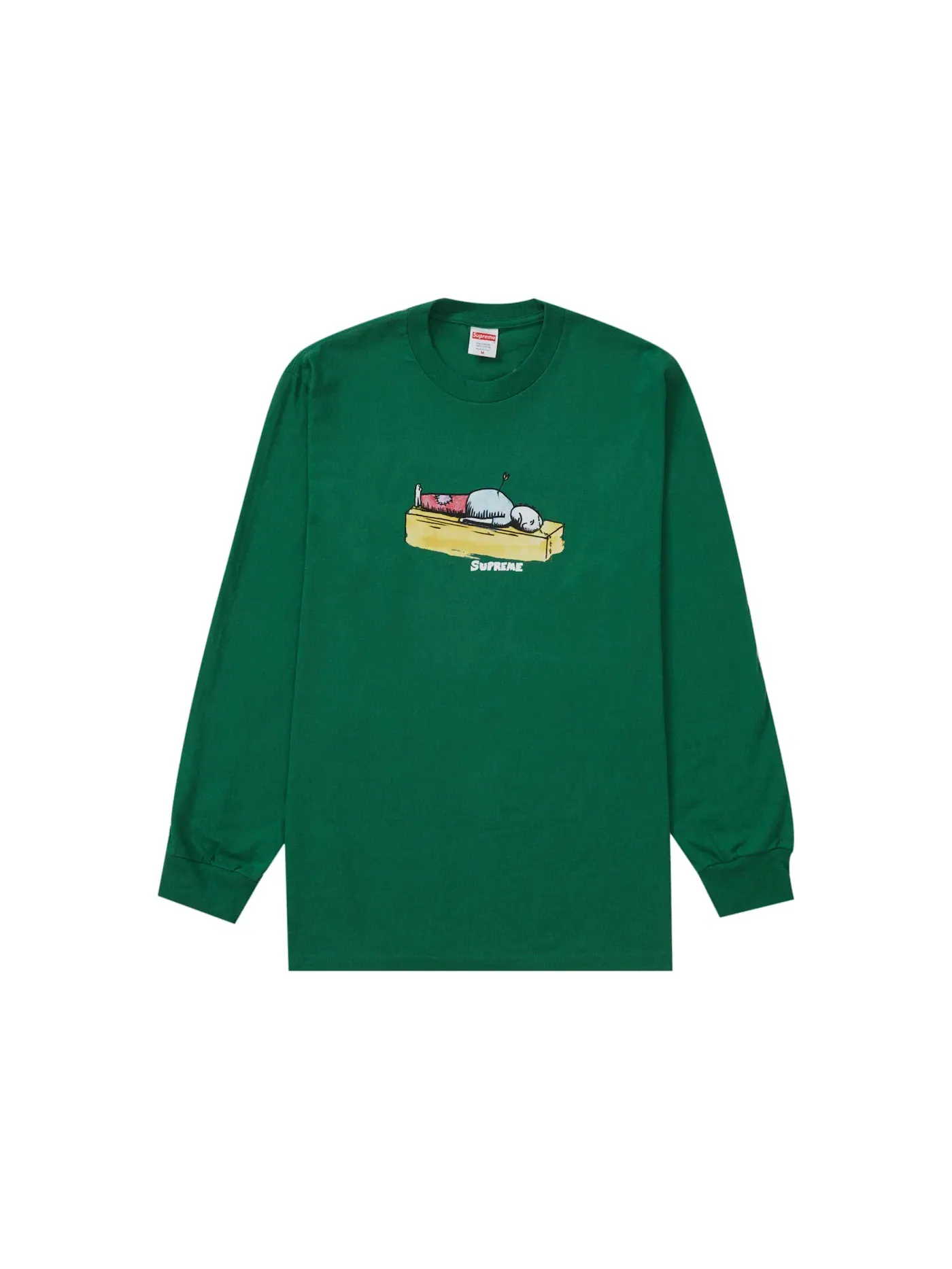 Мужская футболка с длинным рукавом Supreme Neil Blender Arrow L/S Tee — изображение 1 из 1, папоротник