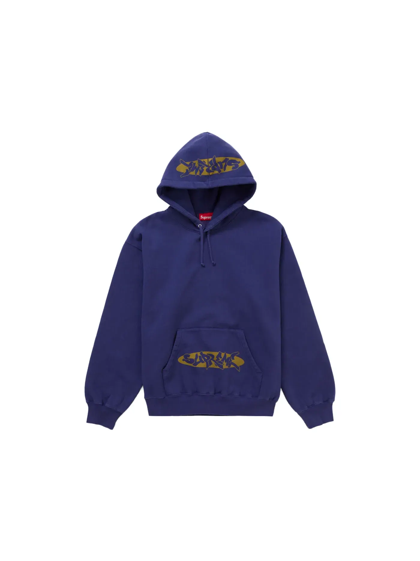 Мужская худи Supreme New World Order — изображение 1 из 2, фиолетовый