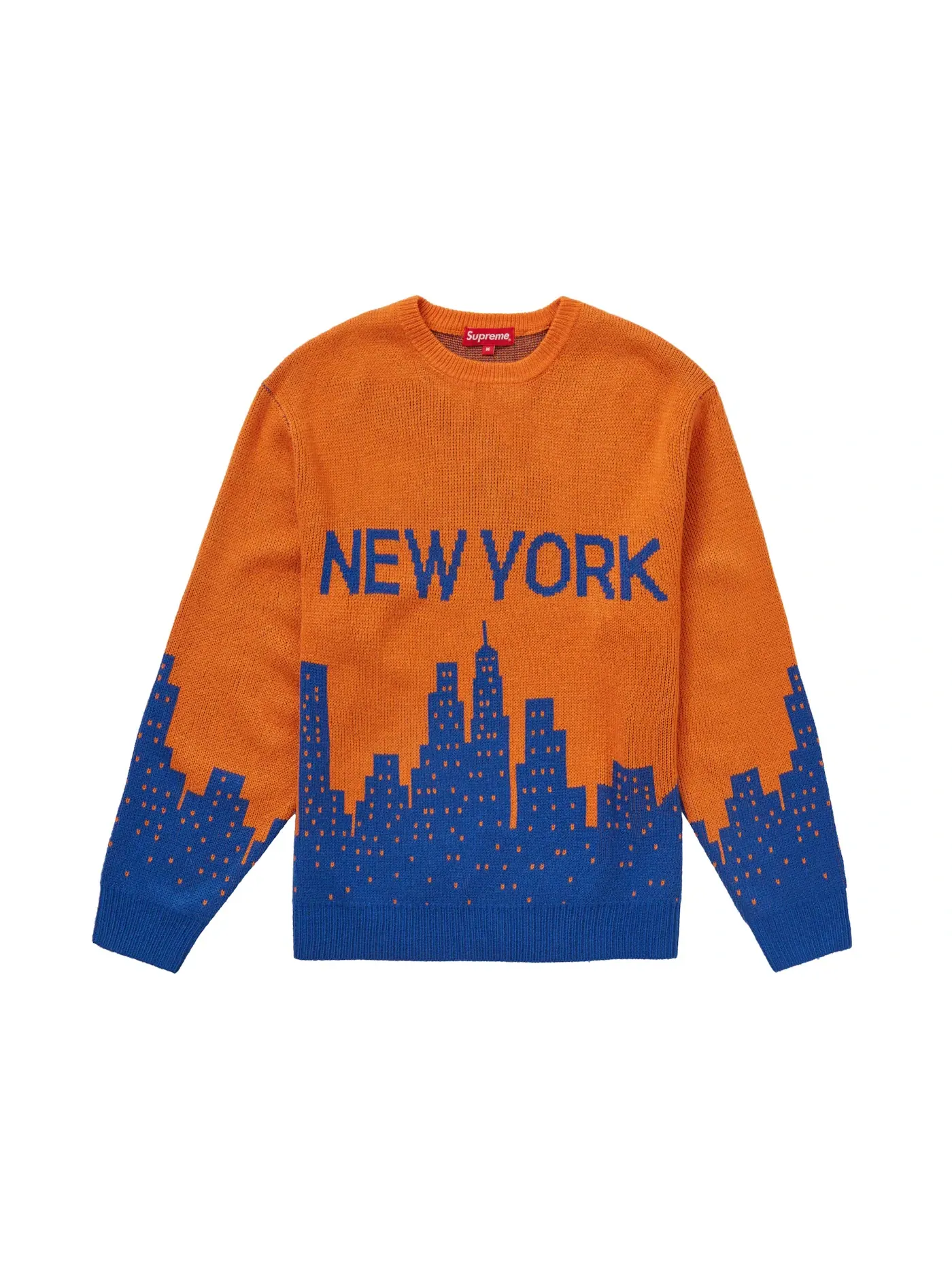Мужской свитер Supreme Sweater — изображение 1 из 2, оранжевый