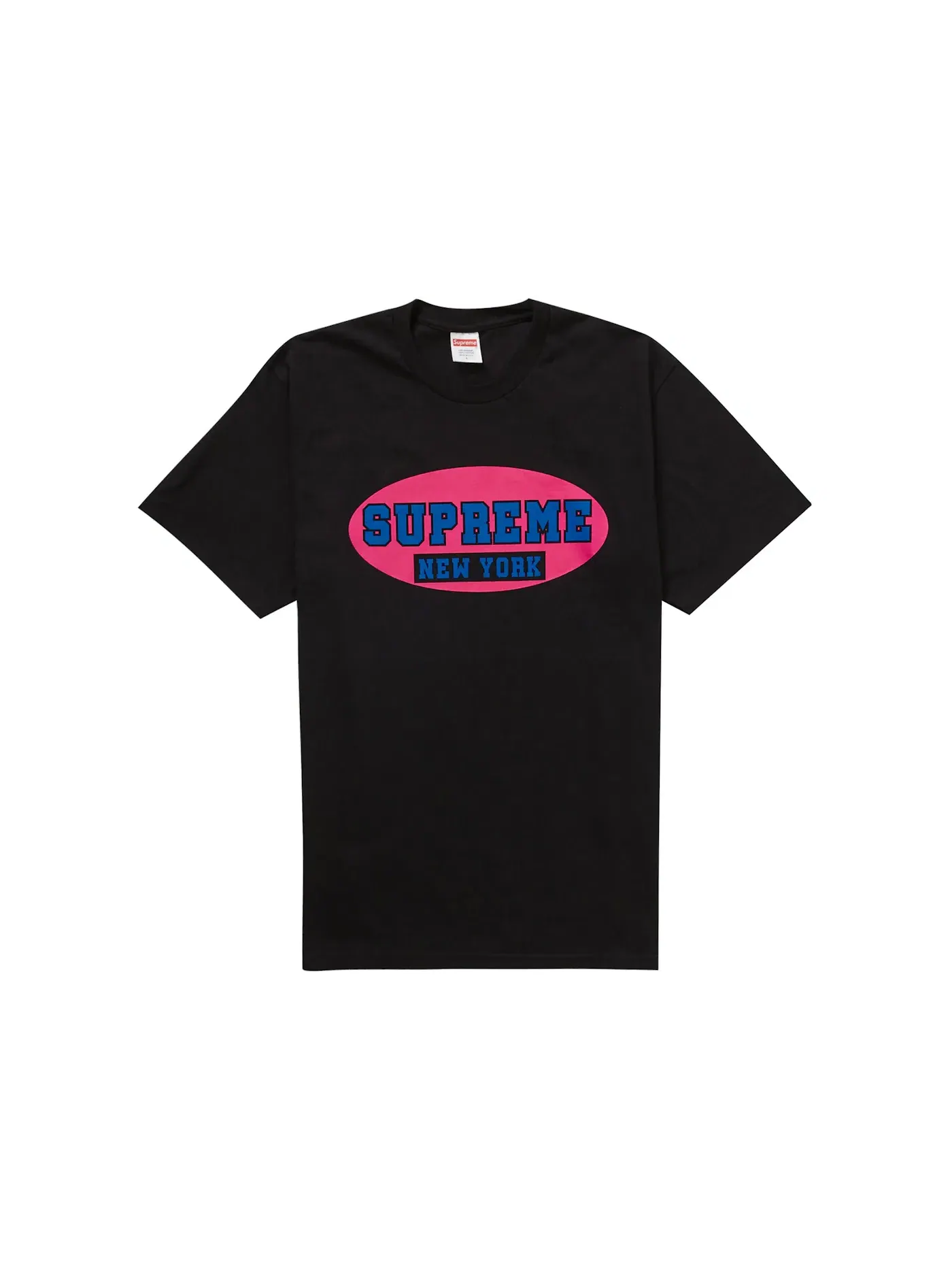 Мужская футболка с принтом Supreme Tee — изображение 1 из 1, черный