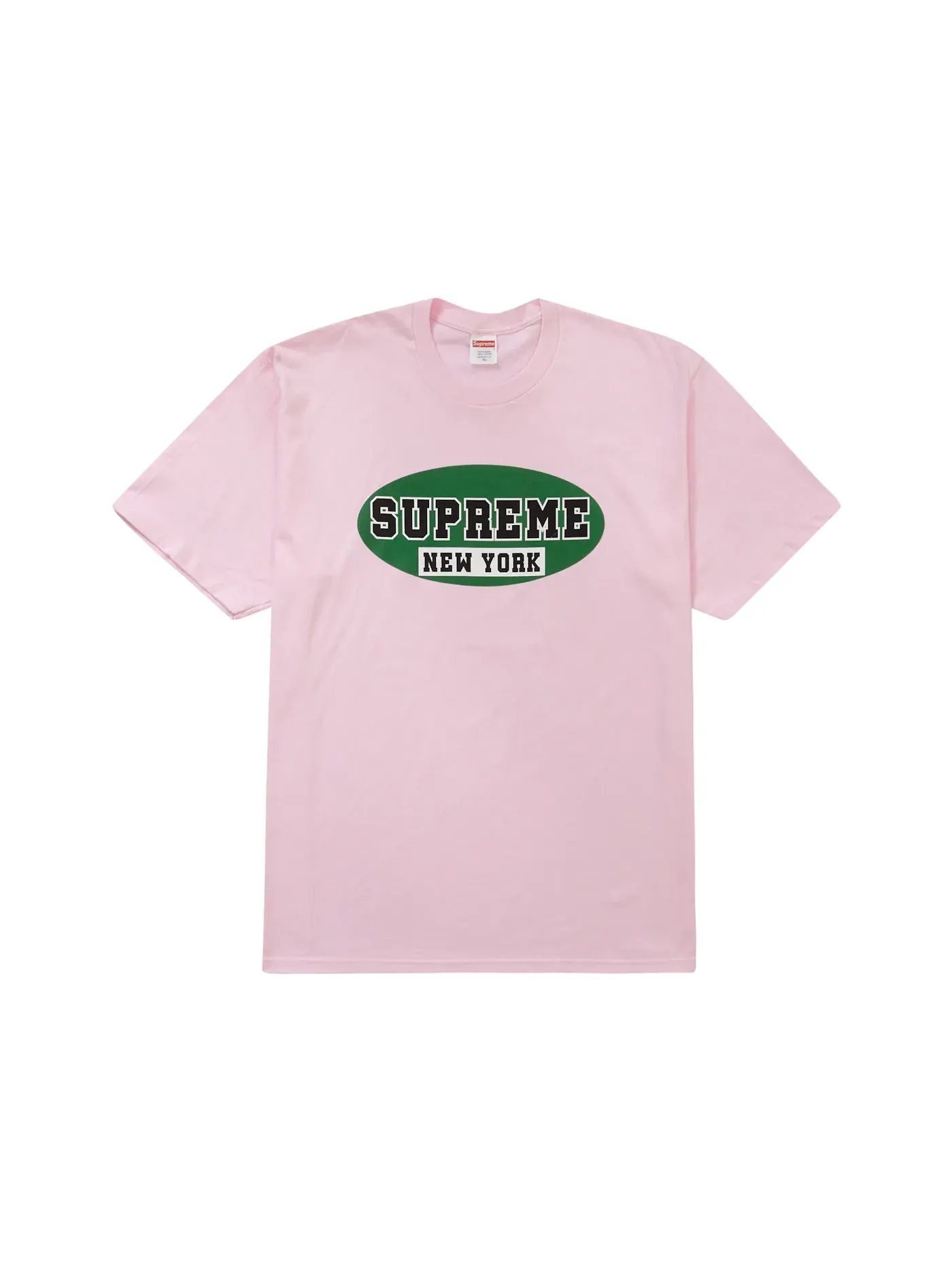 Мужская футболка с принтом Supreme Tee — изображение 1 из 1, розовый
